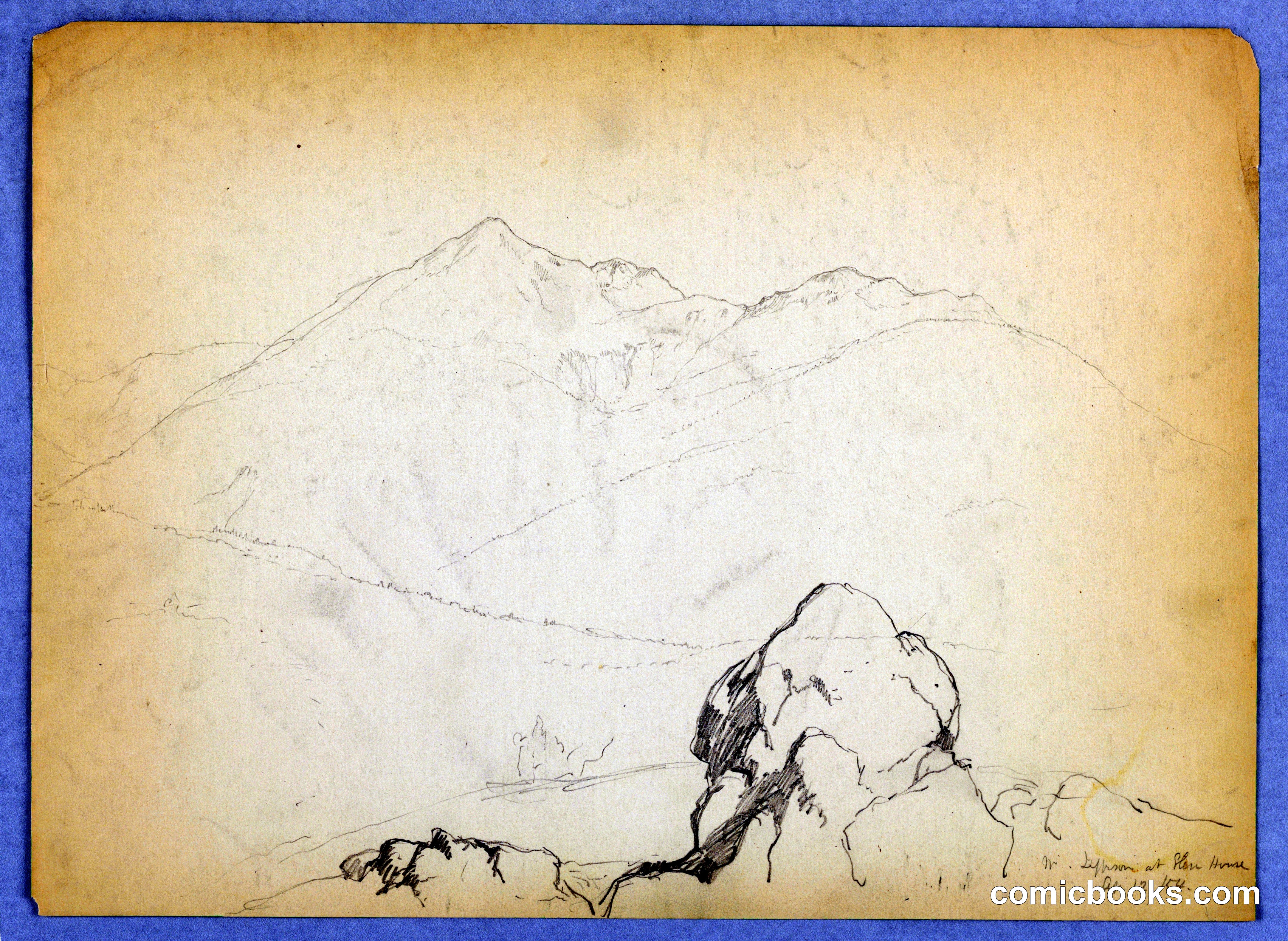 Mt. Jefferson at Glen House, New Hampshire