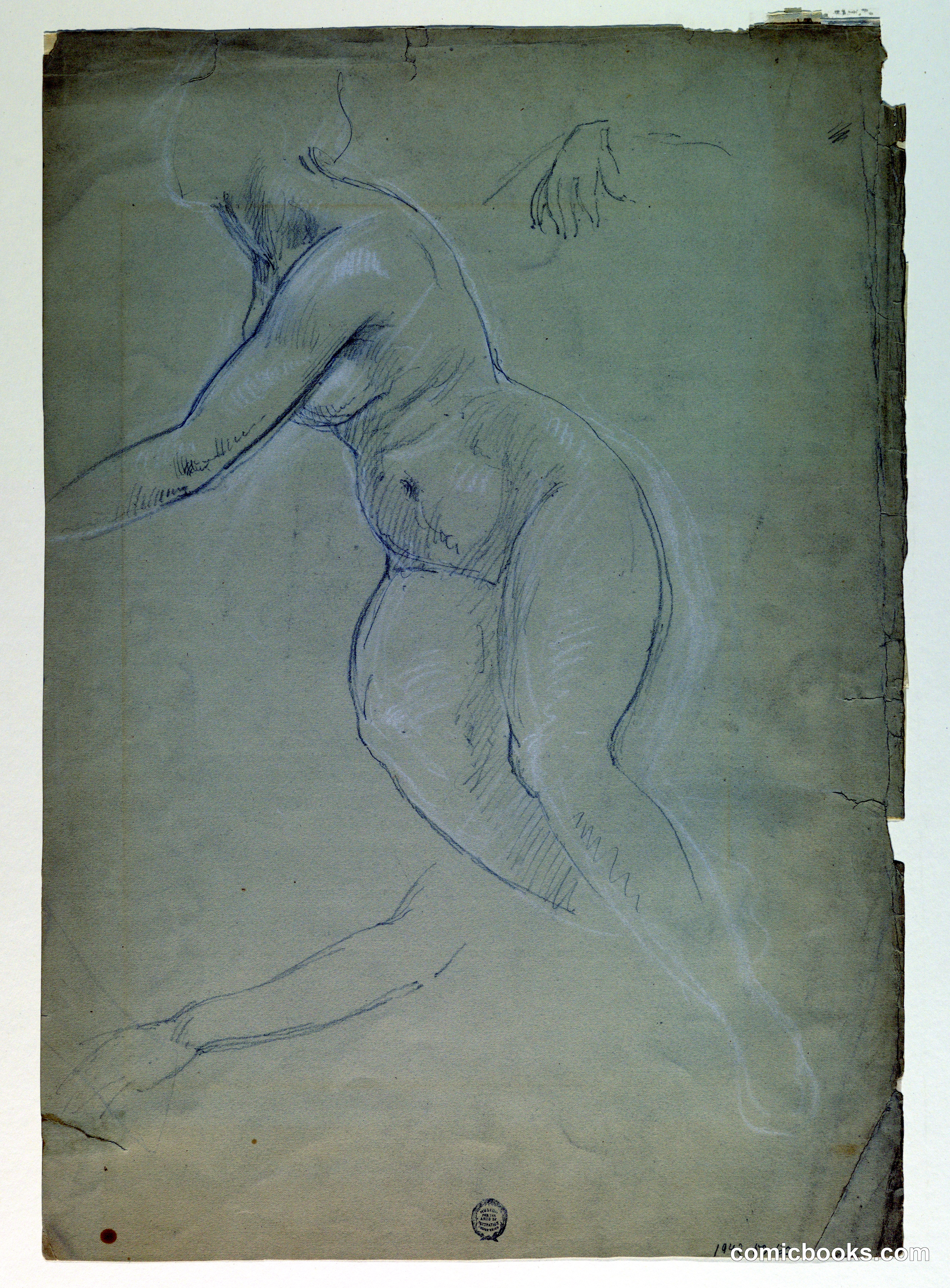 Female Nude, Study of Peace