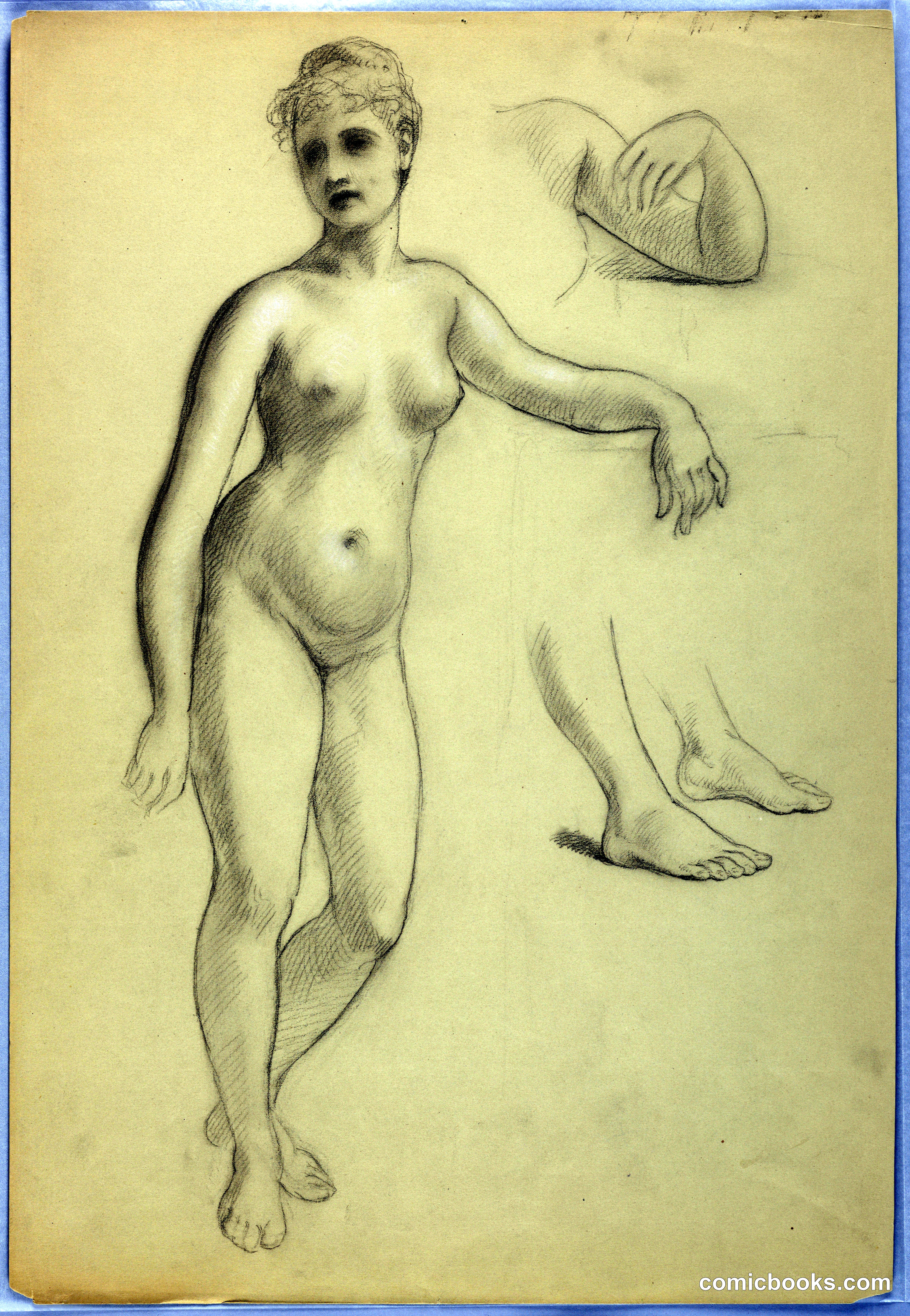 Standing Female Nude