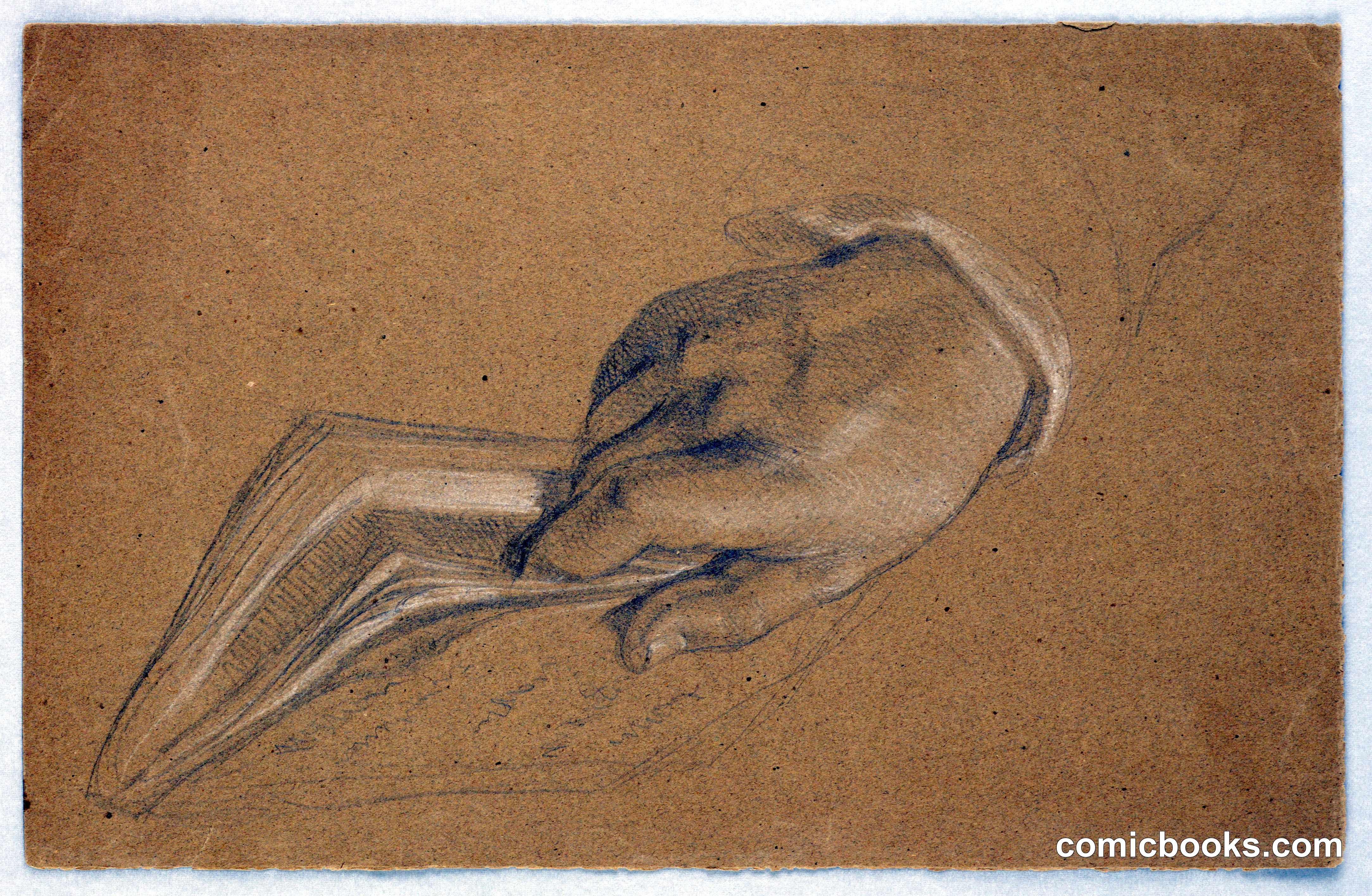 Study of Right Hand, Possibly for Portrait of Alexander Hamilton, Jr.