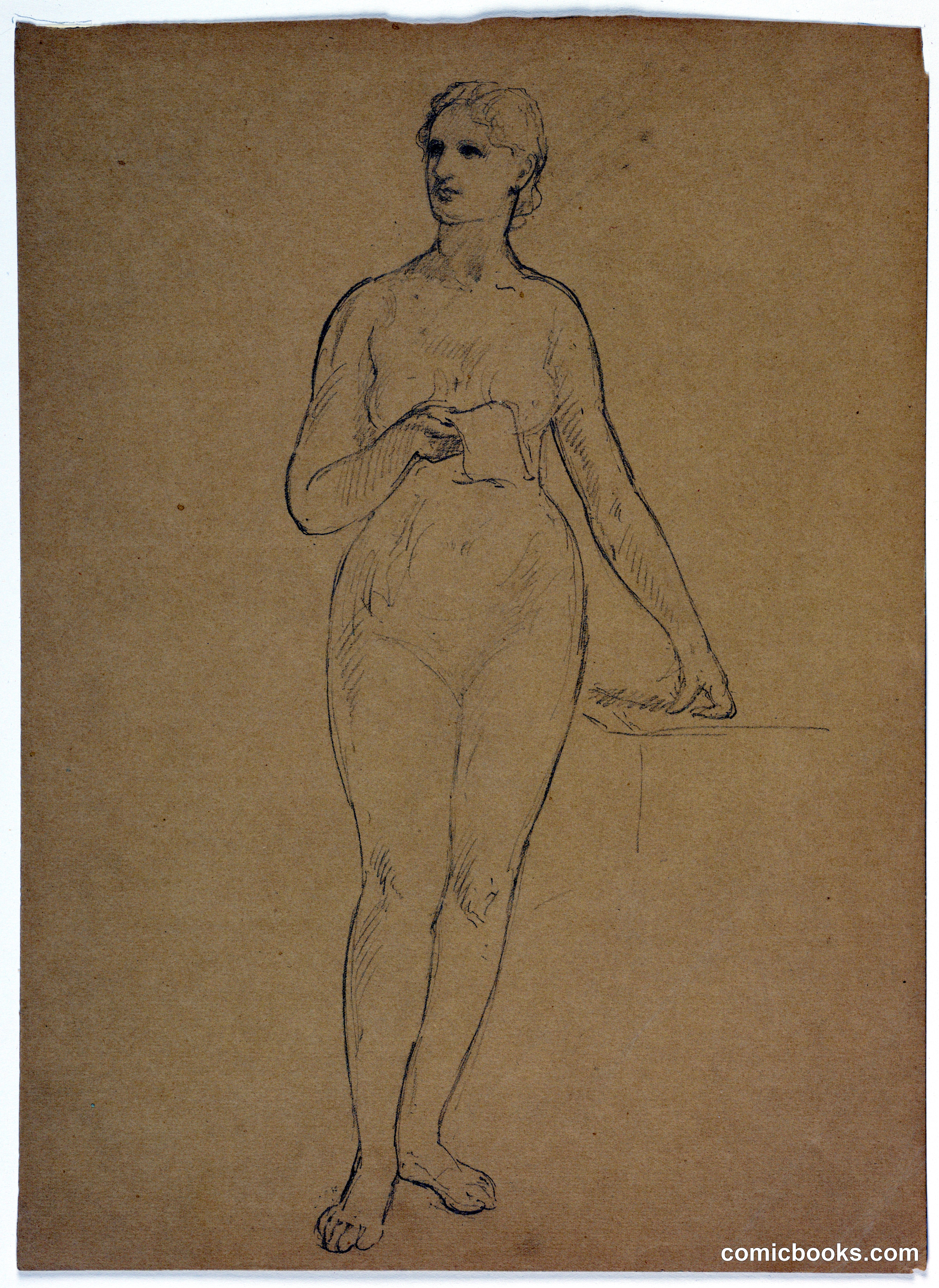 Standing Female Nude