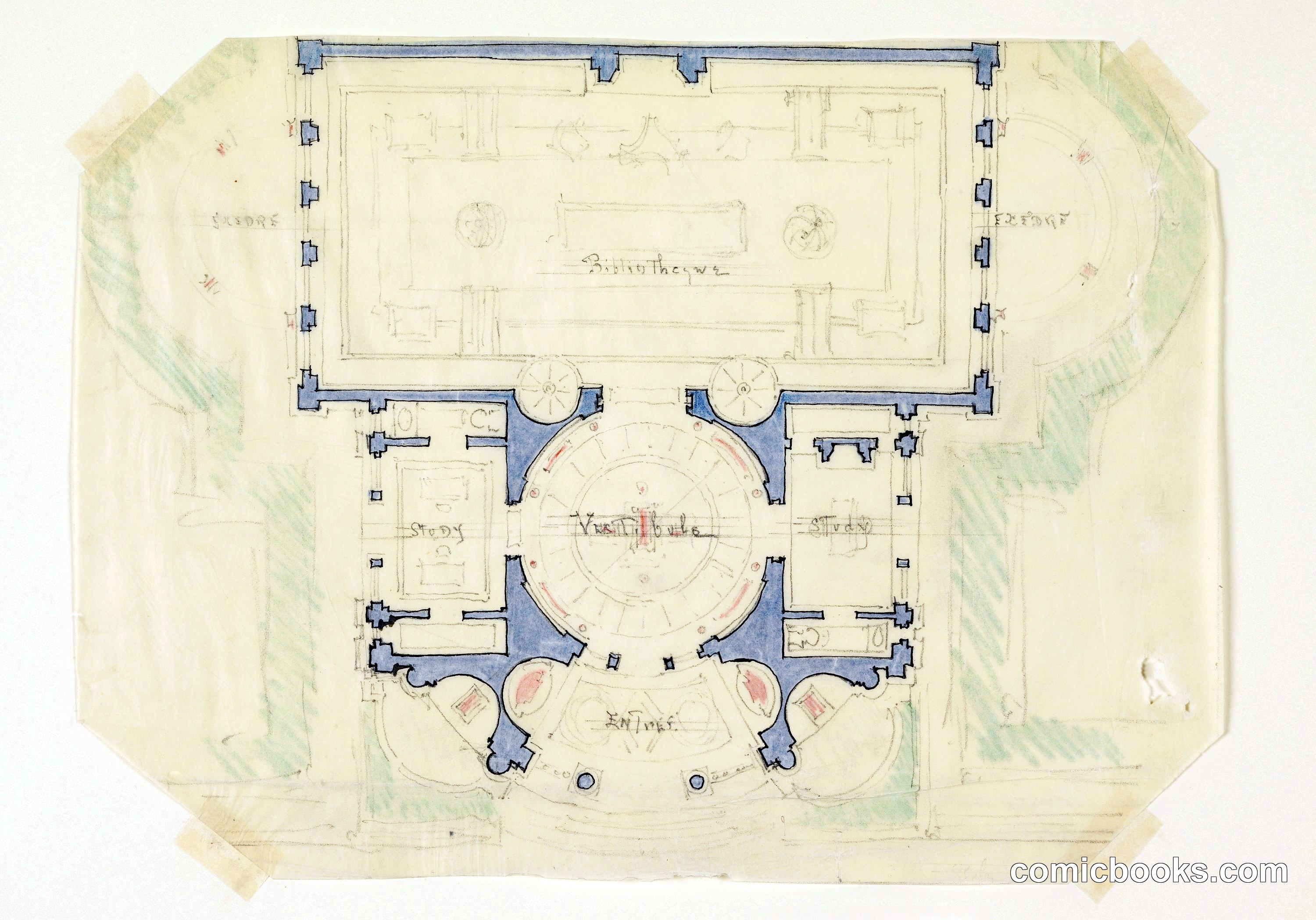 Sketch Plan for Proposed Morgan Library Museum