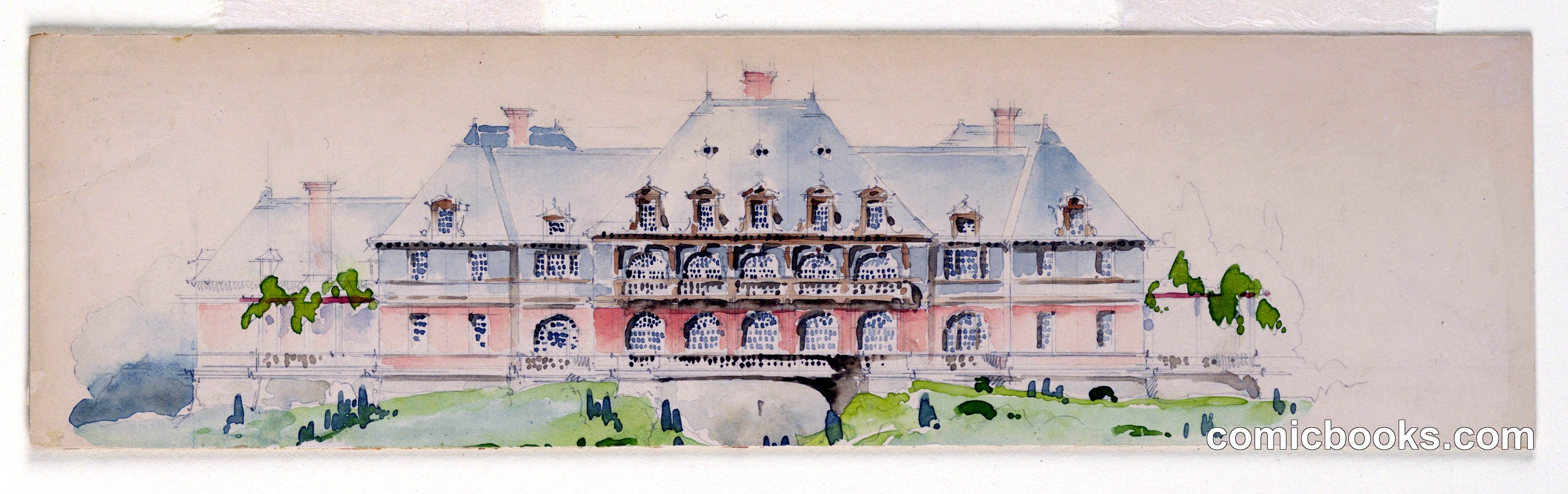 Elevation of Mansion