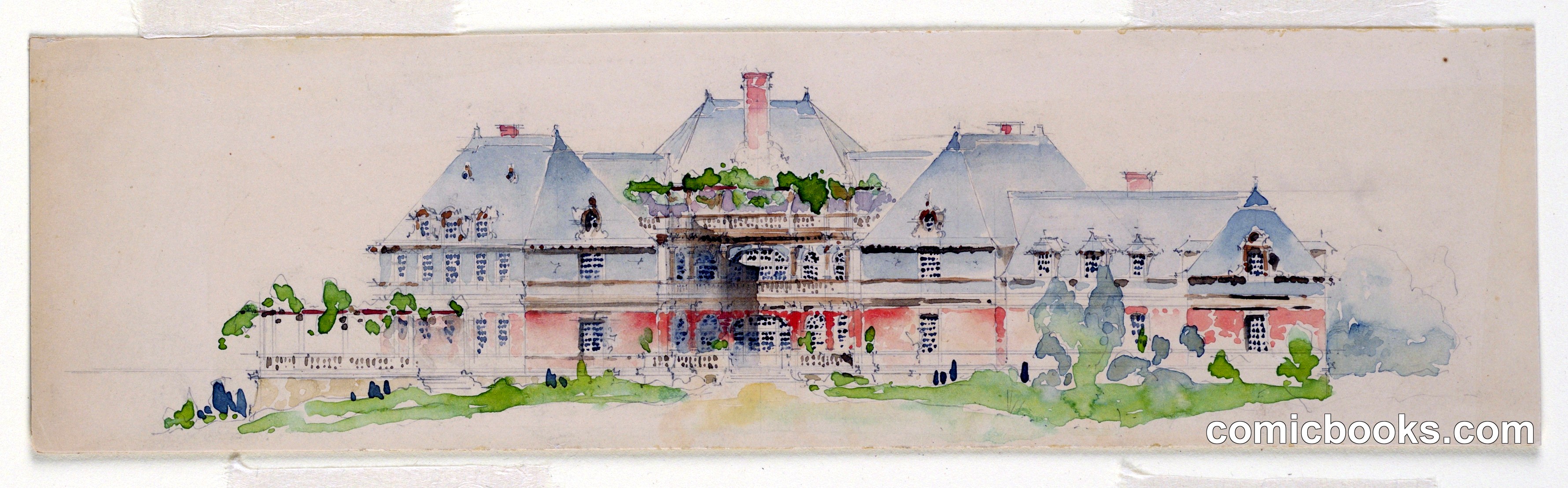 Elevation of Mansion
