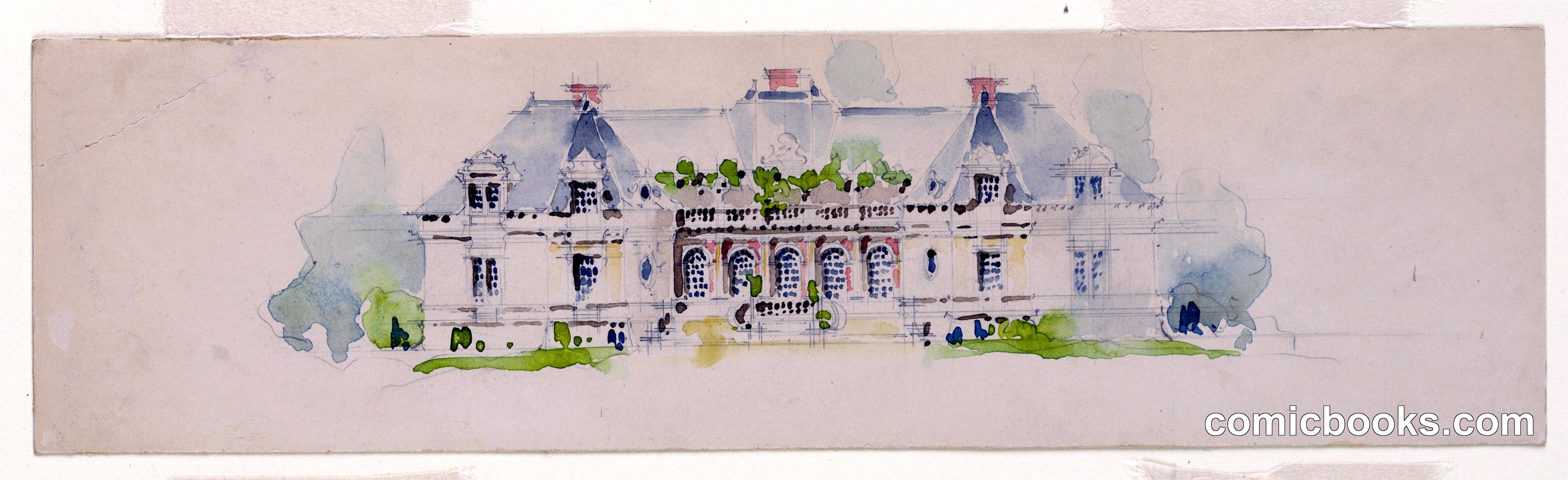 Elevation of Mansion