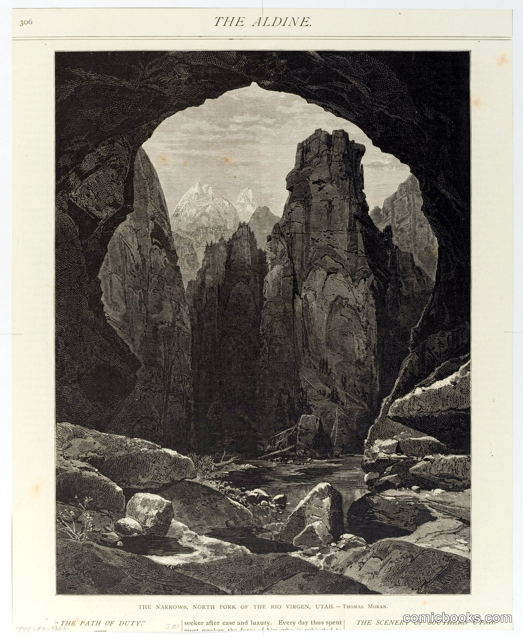 The Narrows, North Fork of the Rio Virgen, Utah