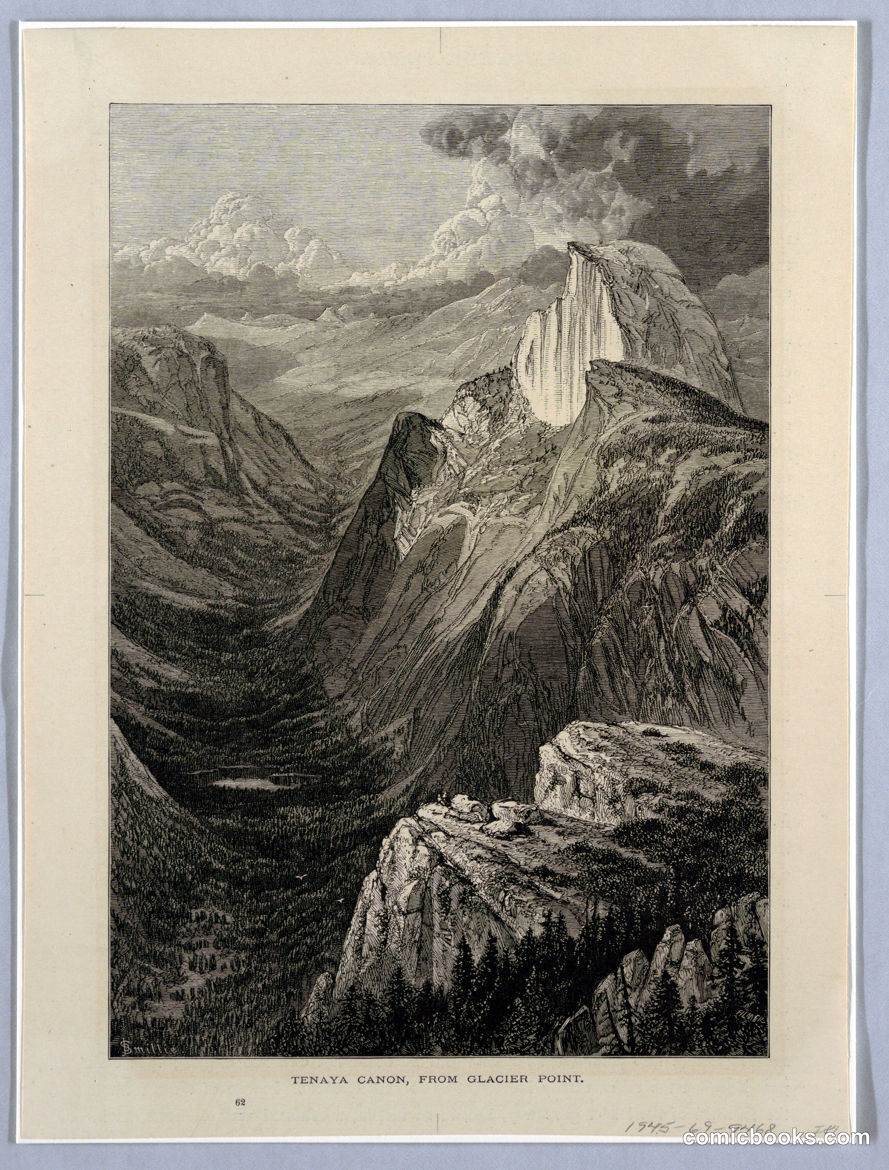 Tenaya Canon, from Glacier Point