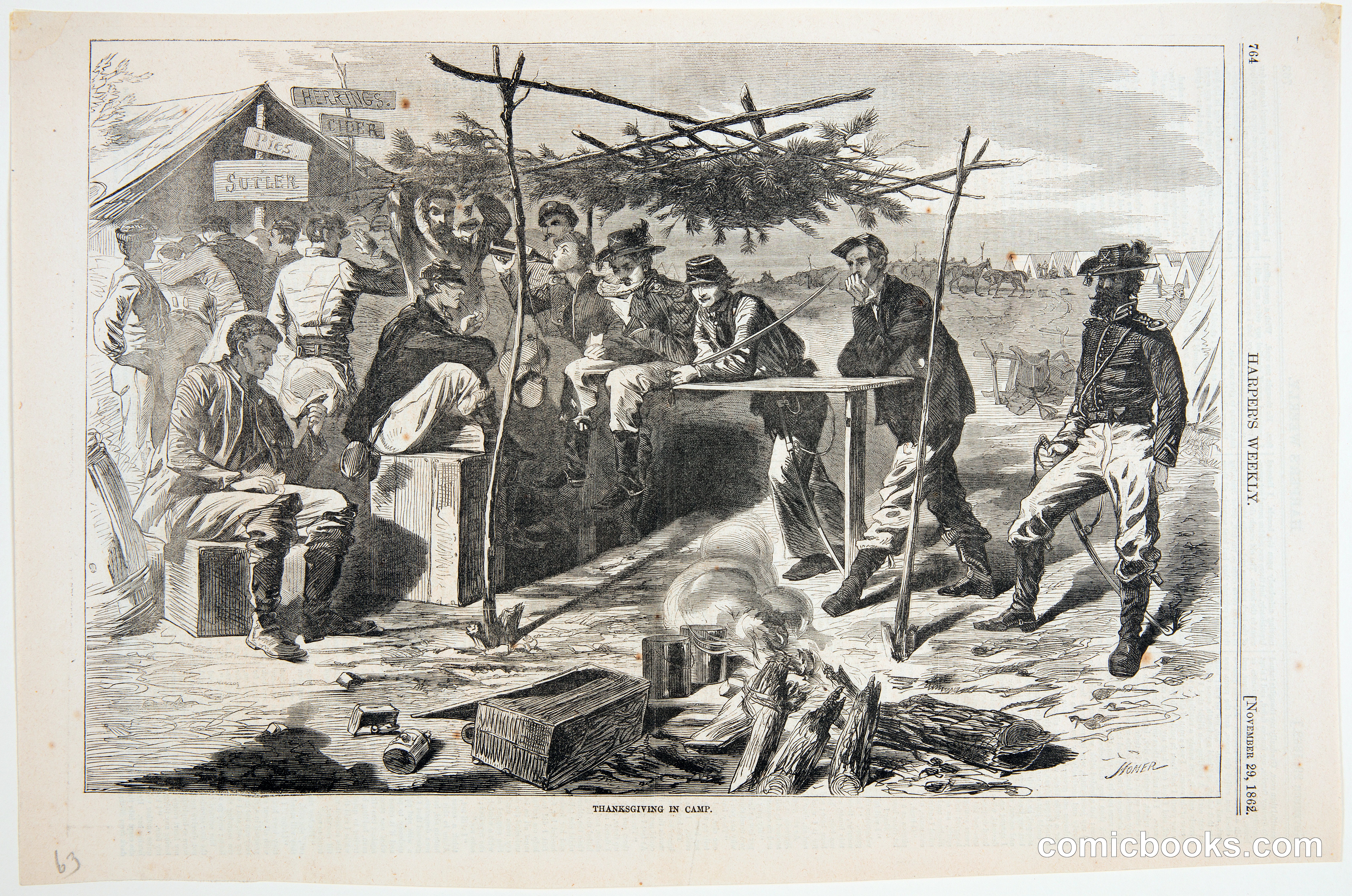 Thanksgiving in Camp