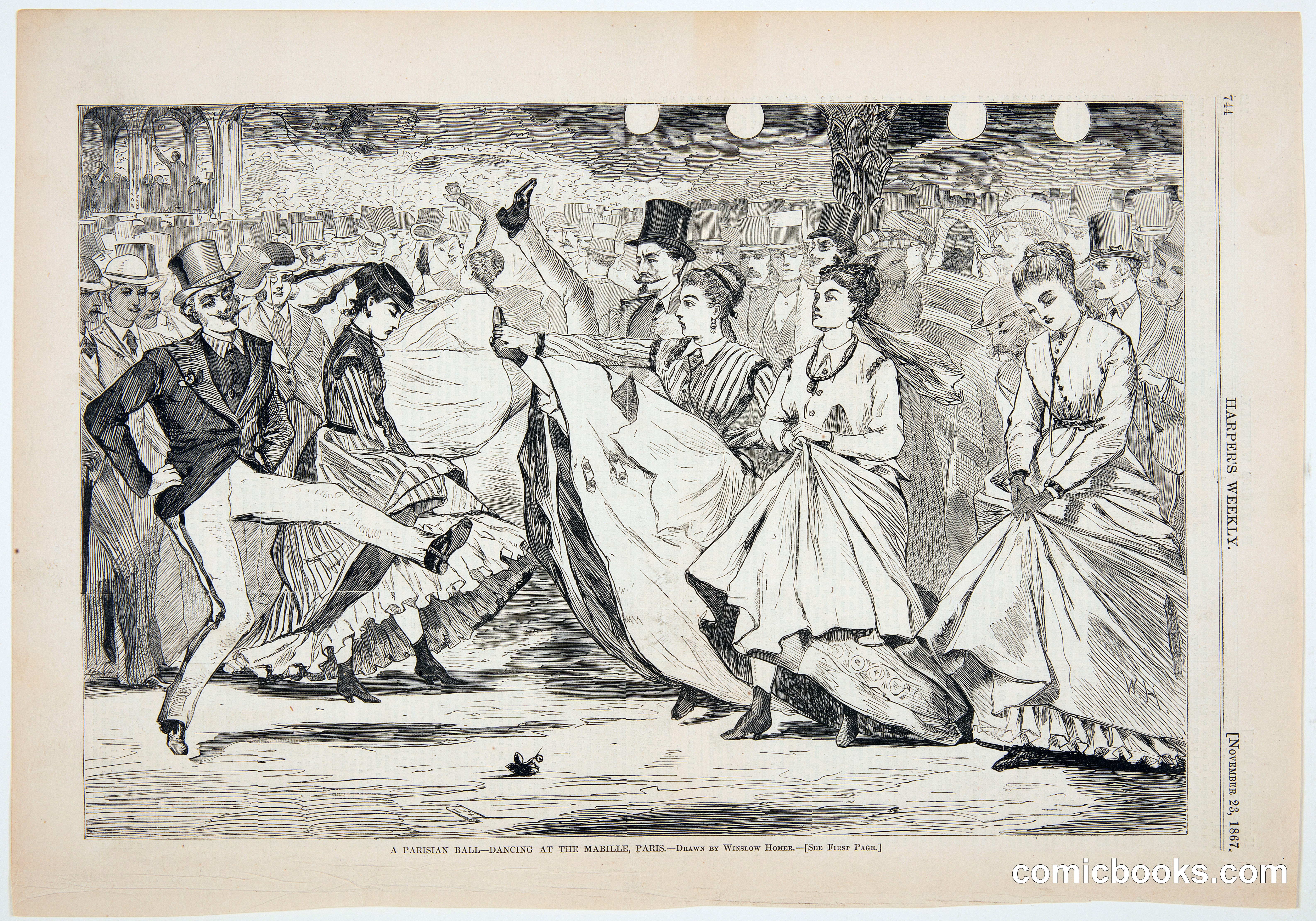 A Parisian Ball—Dancing at the Mabille, Paris