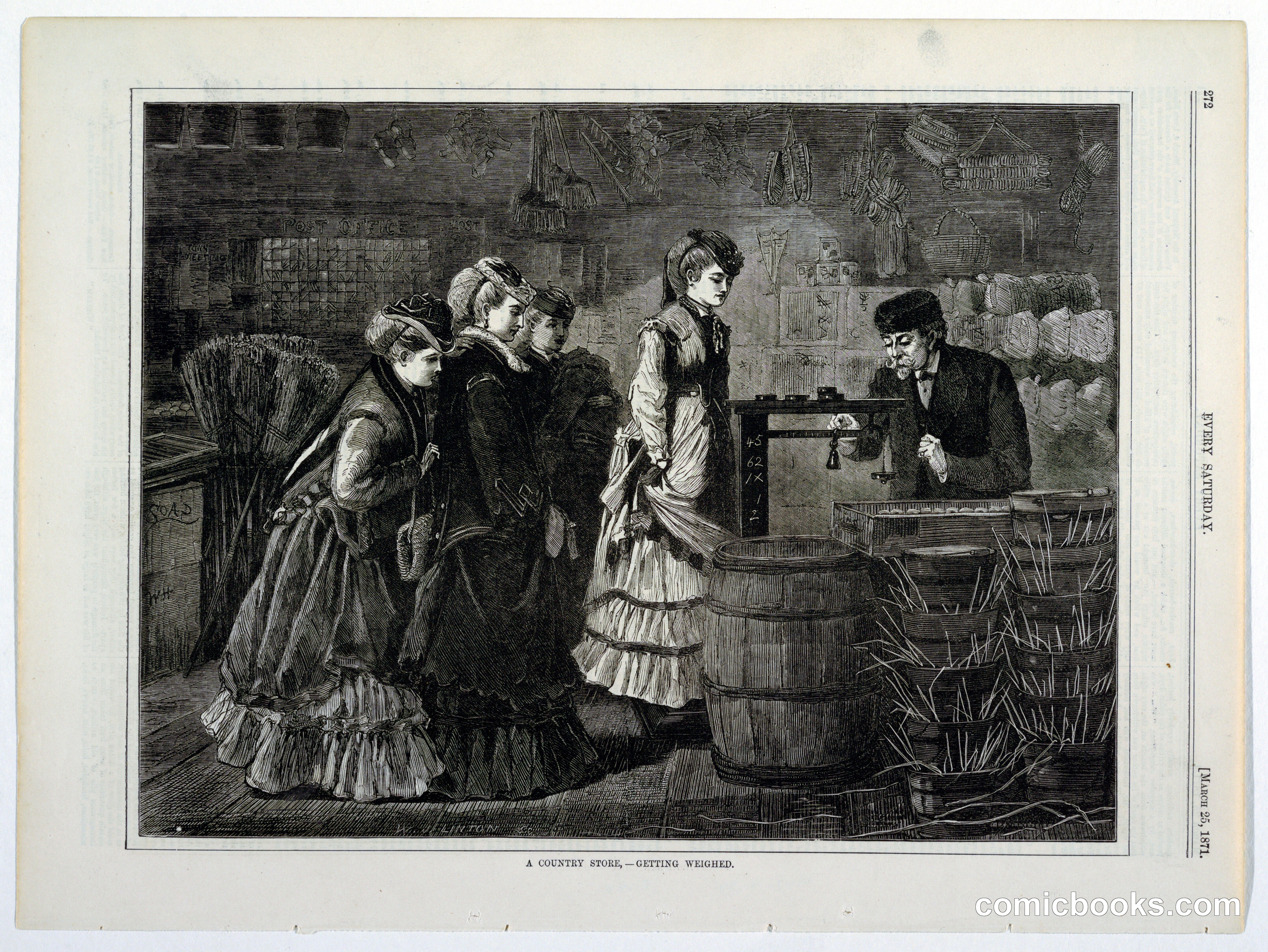 A Country Store—Getting Weighed