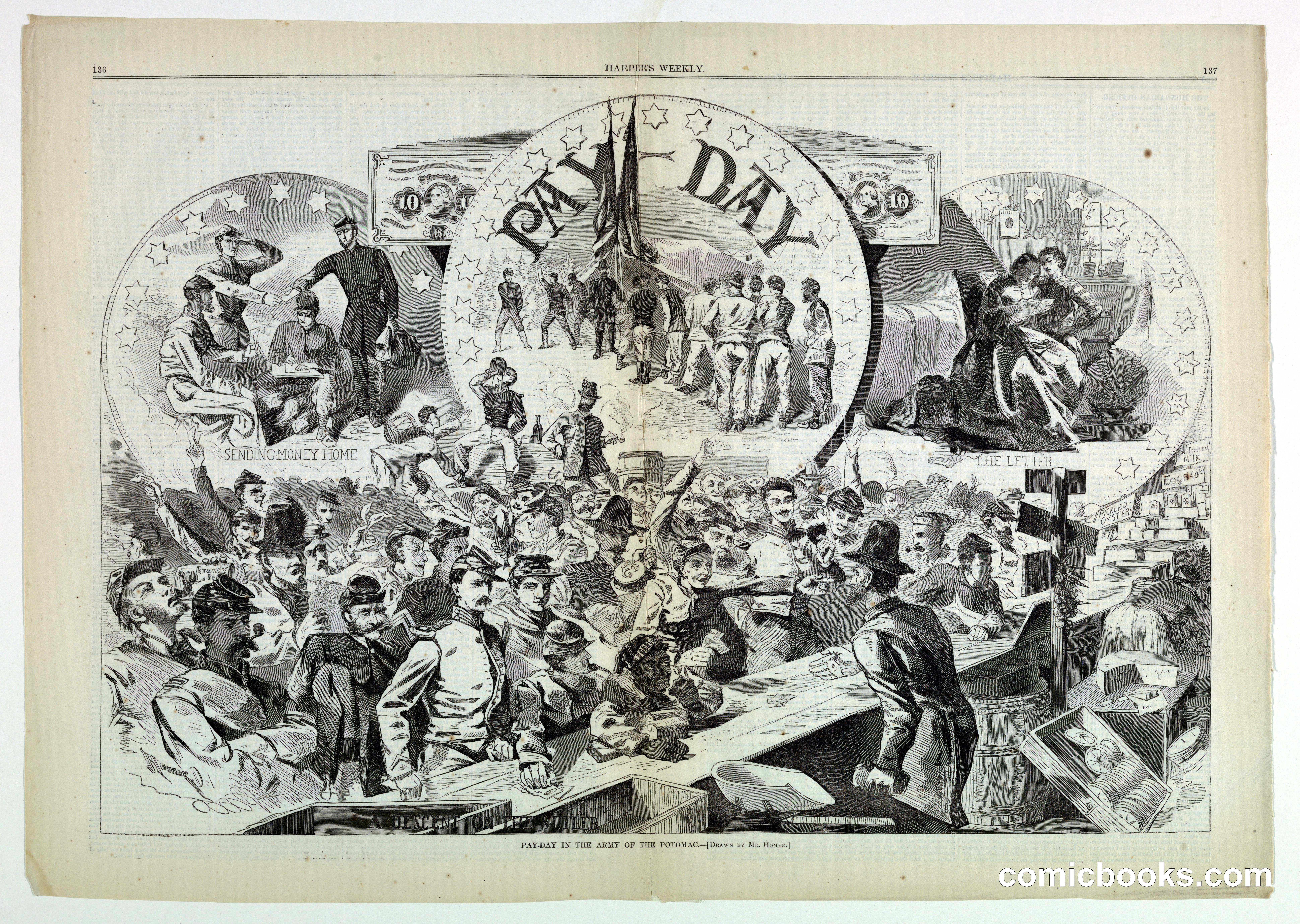 Pay-Day in the Army of the Potomac