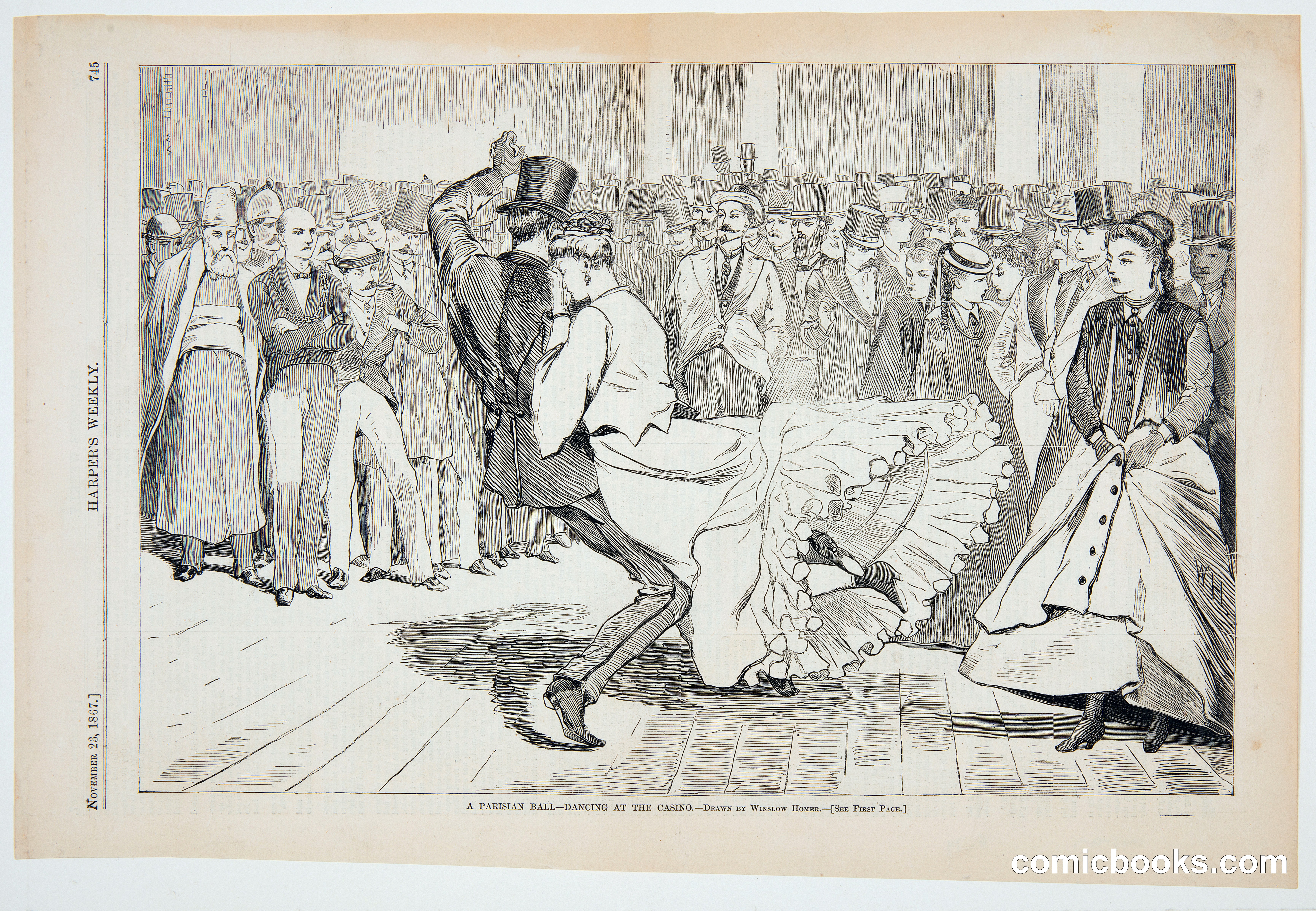 A Parisian Ball—Dancing at the Mabille, Paris