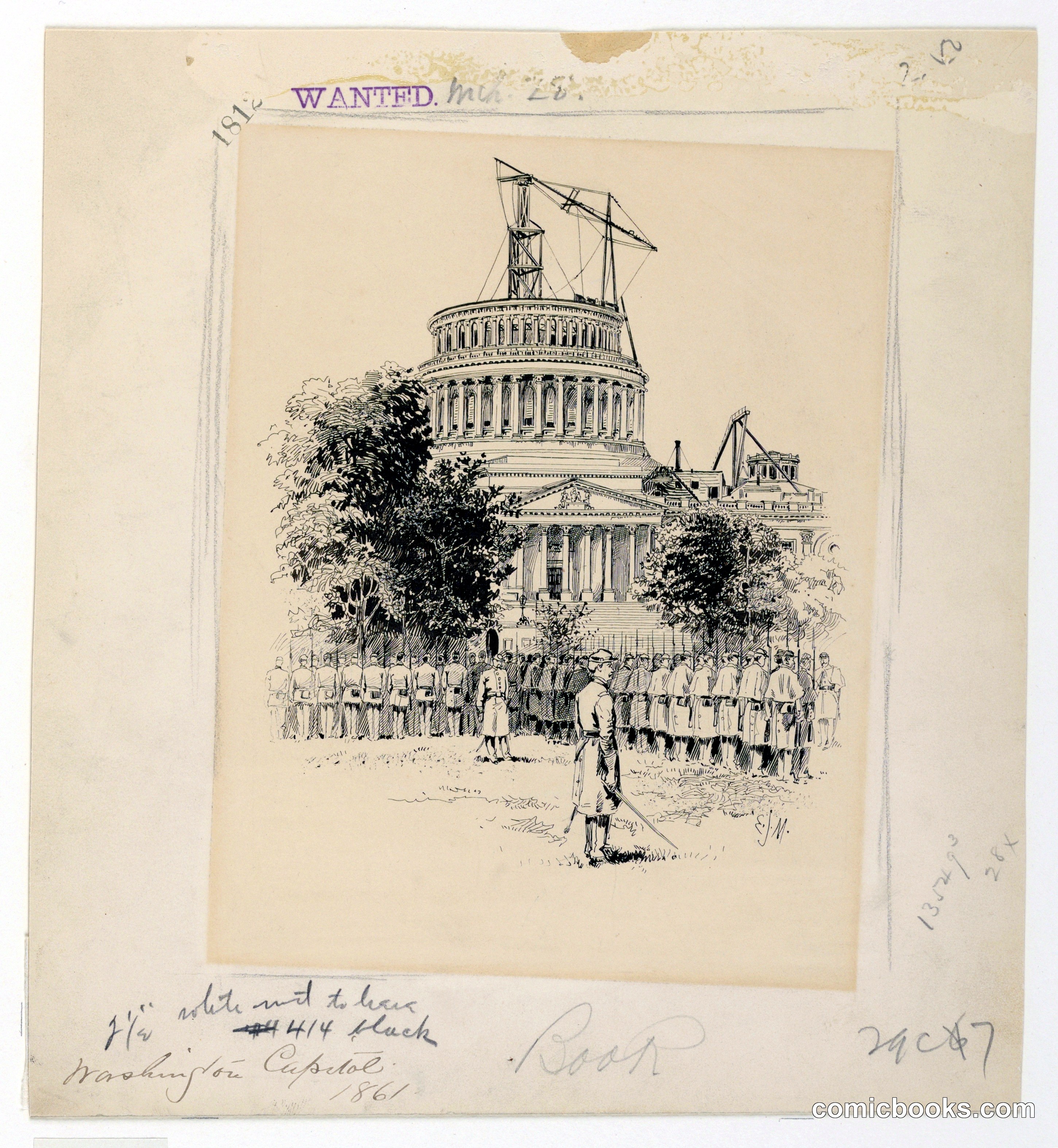 The National Capitol, 1861