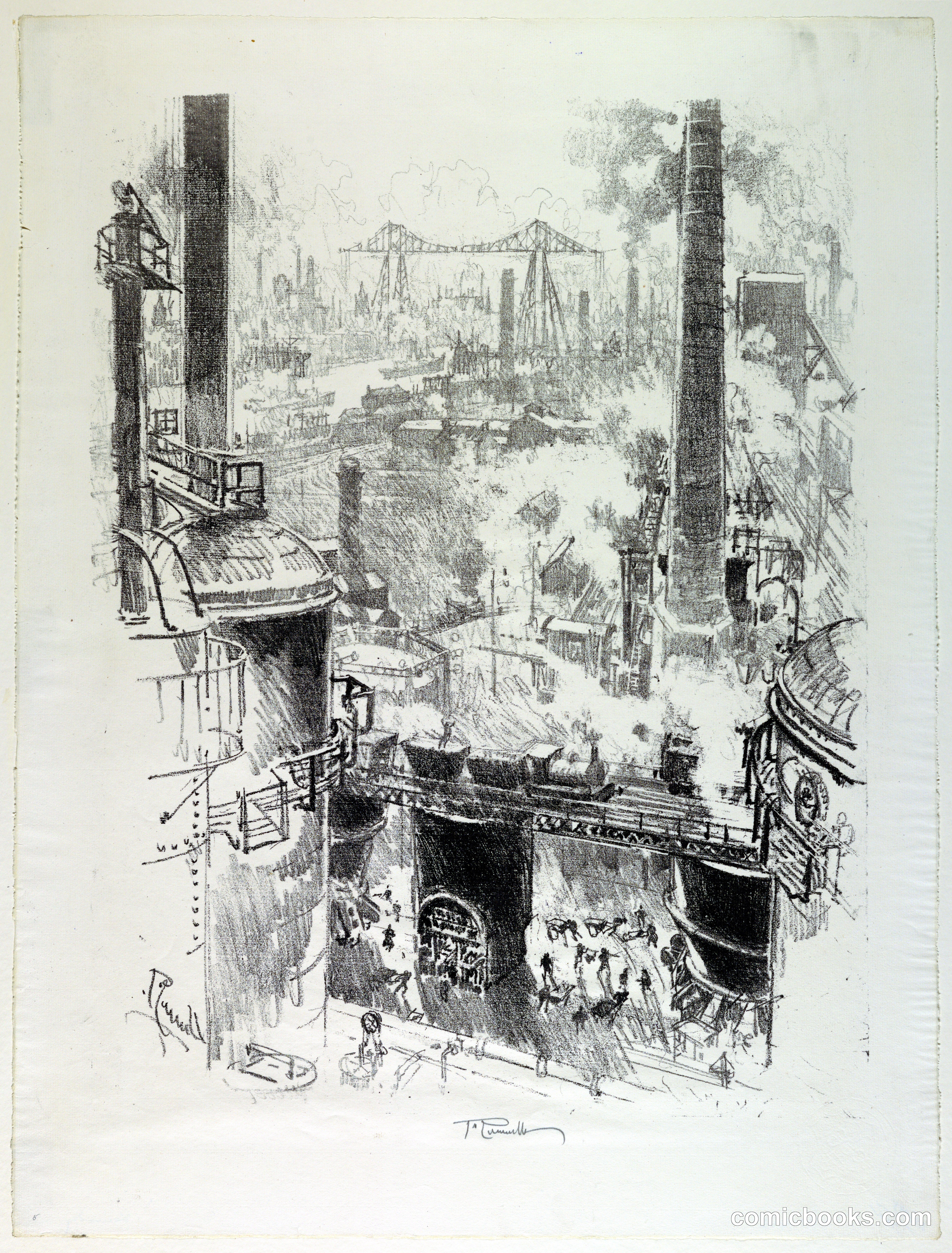 From the Tops of the Furnaces