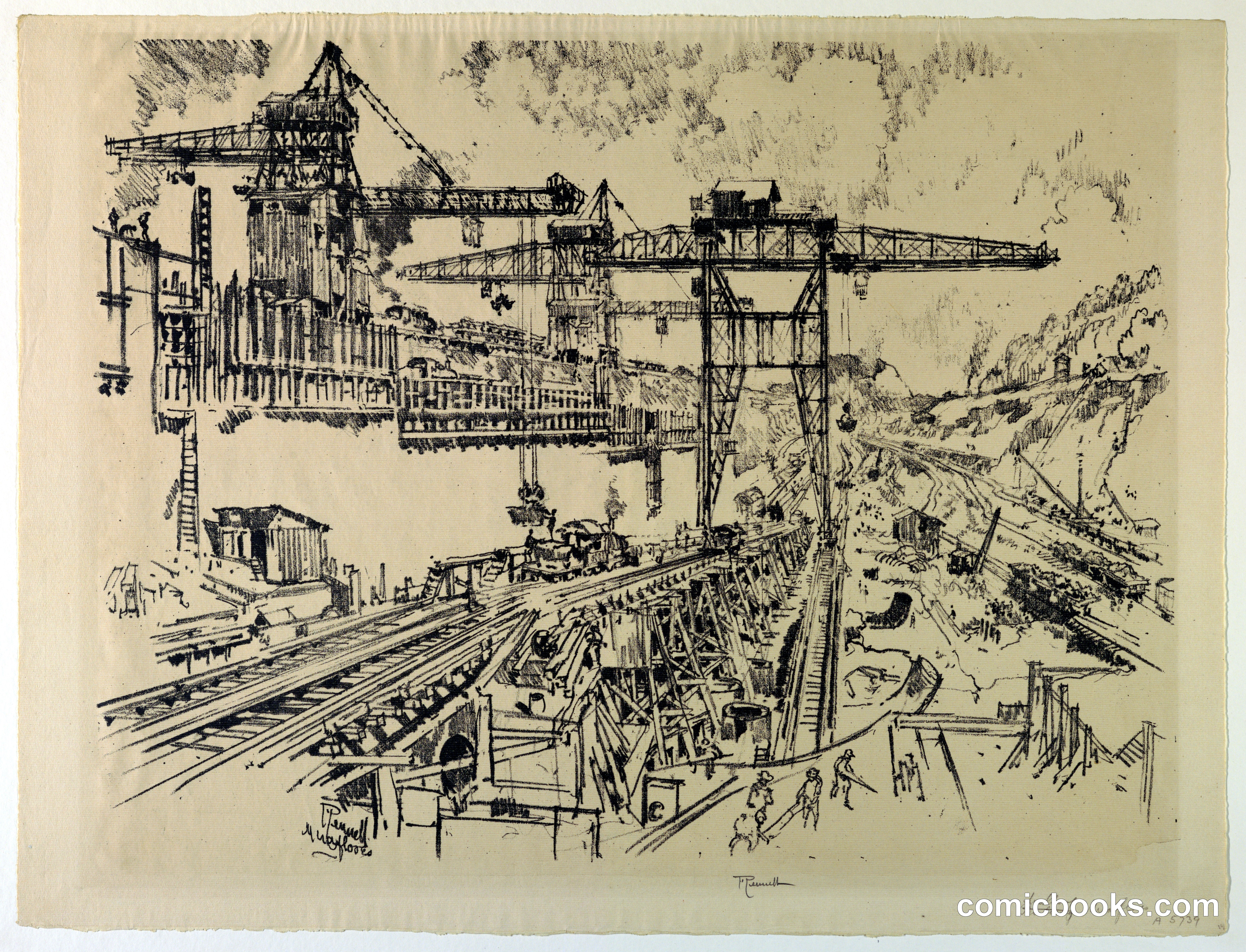 Walls of Miraflores Lock