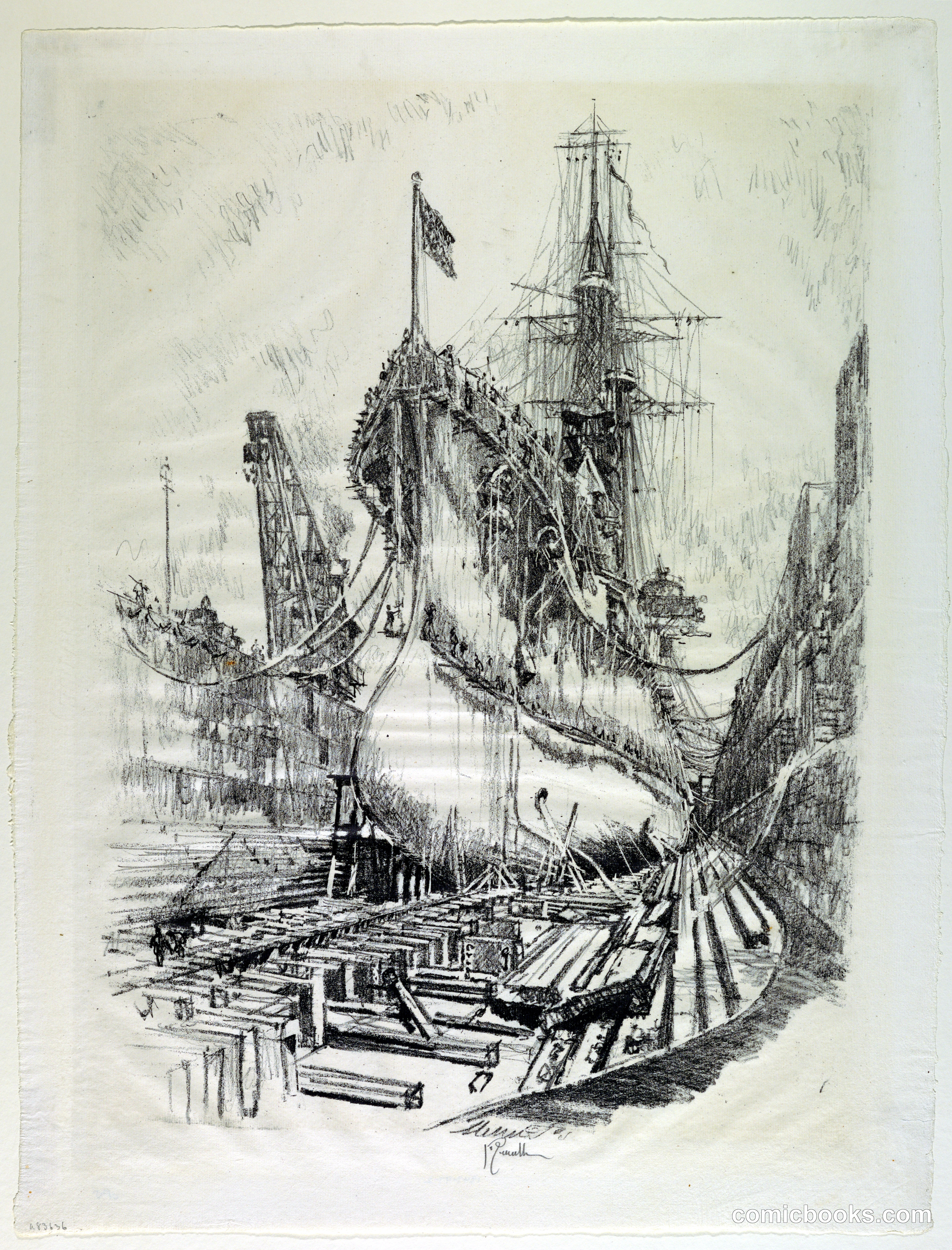 In the Dry Dock