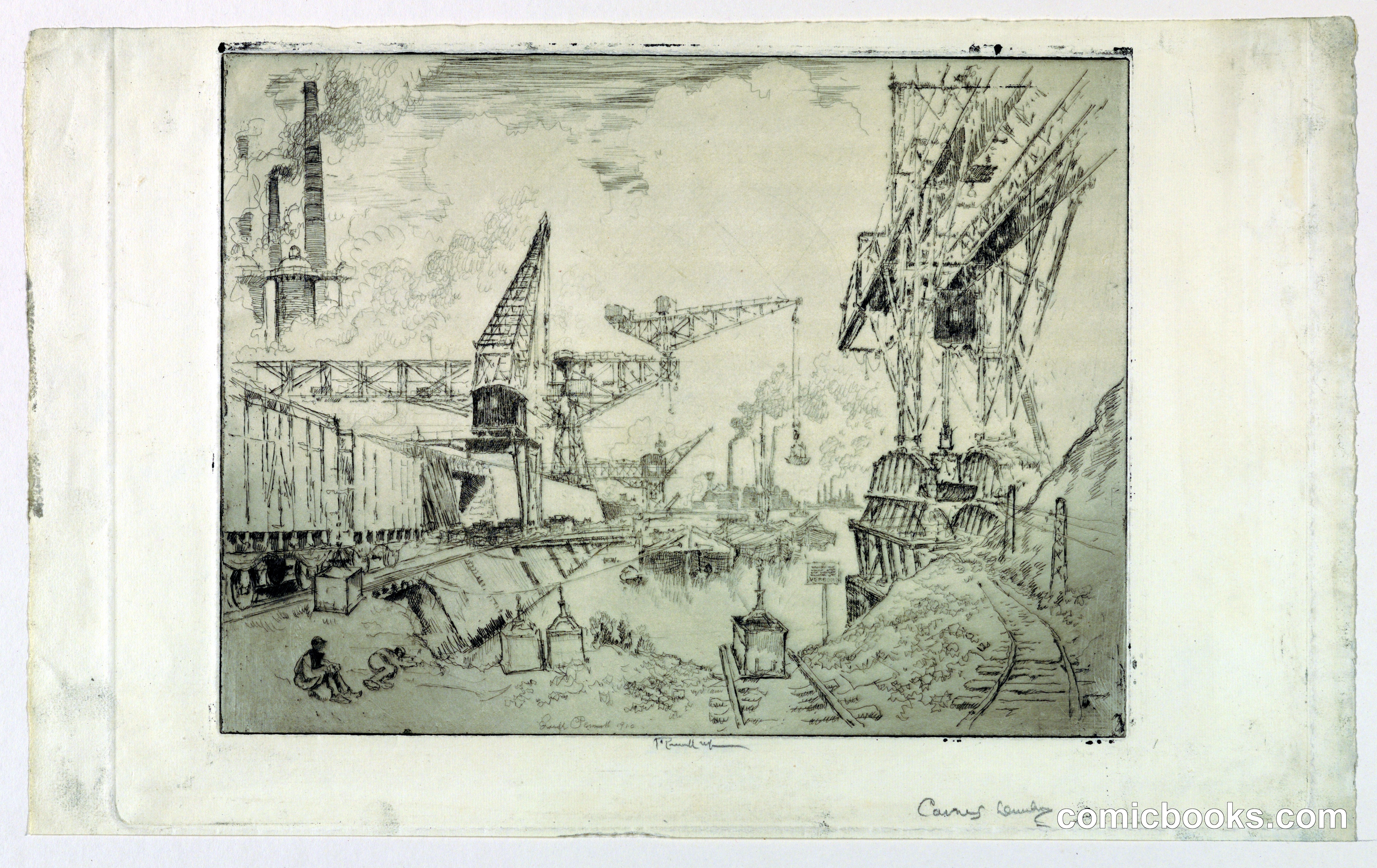Cranes at Duisburg