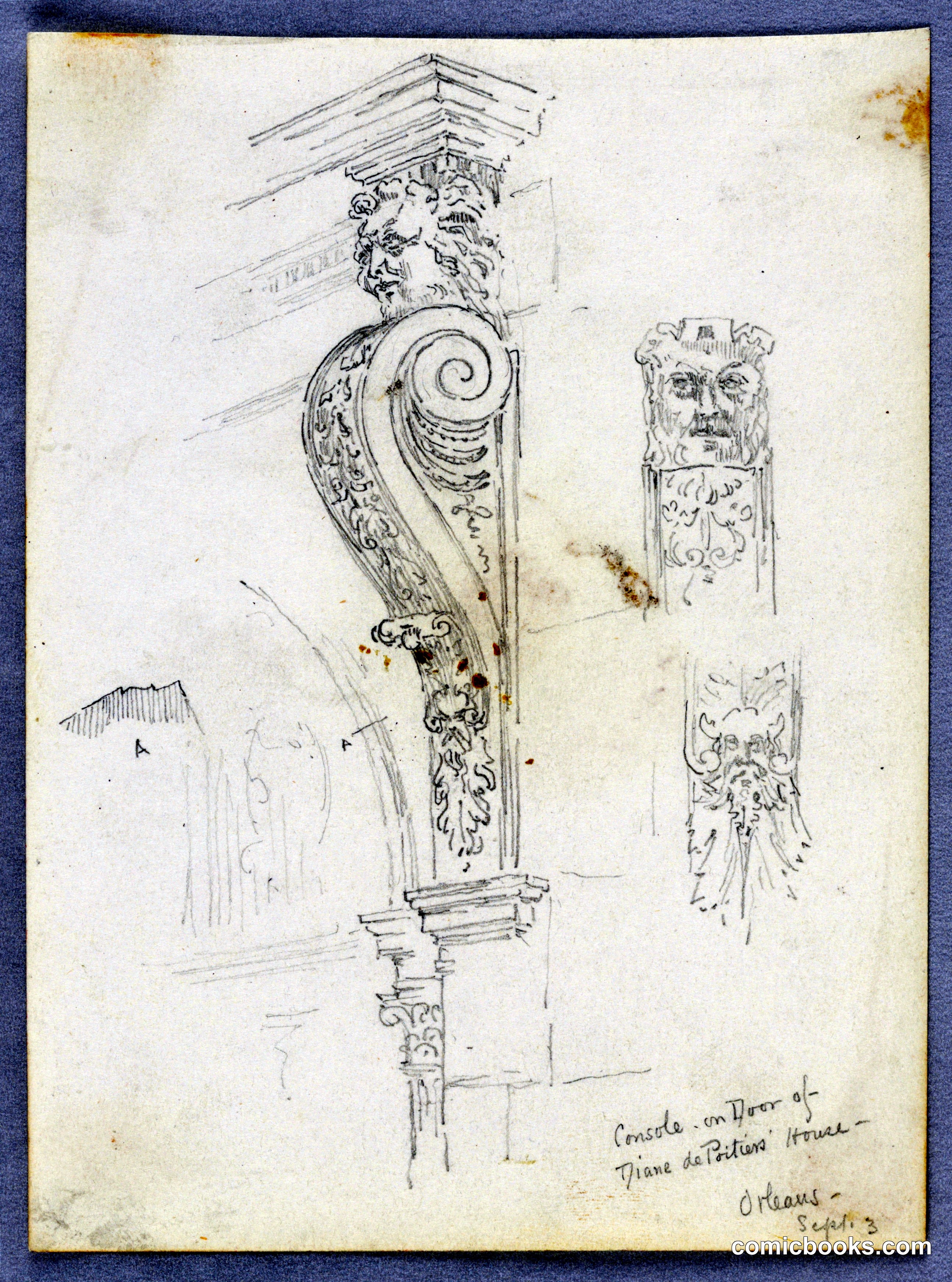 Architectural Study: Corbel Detail