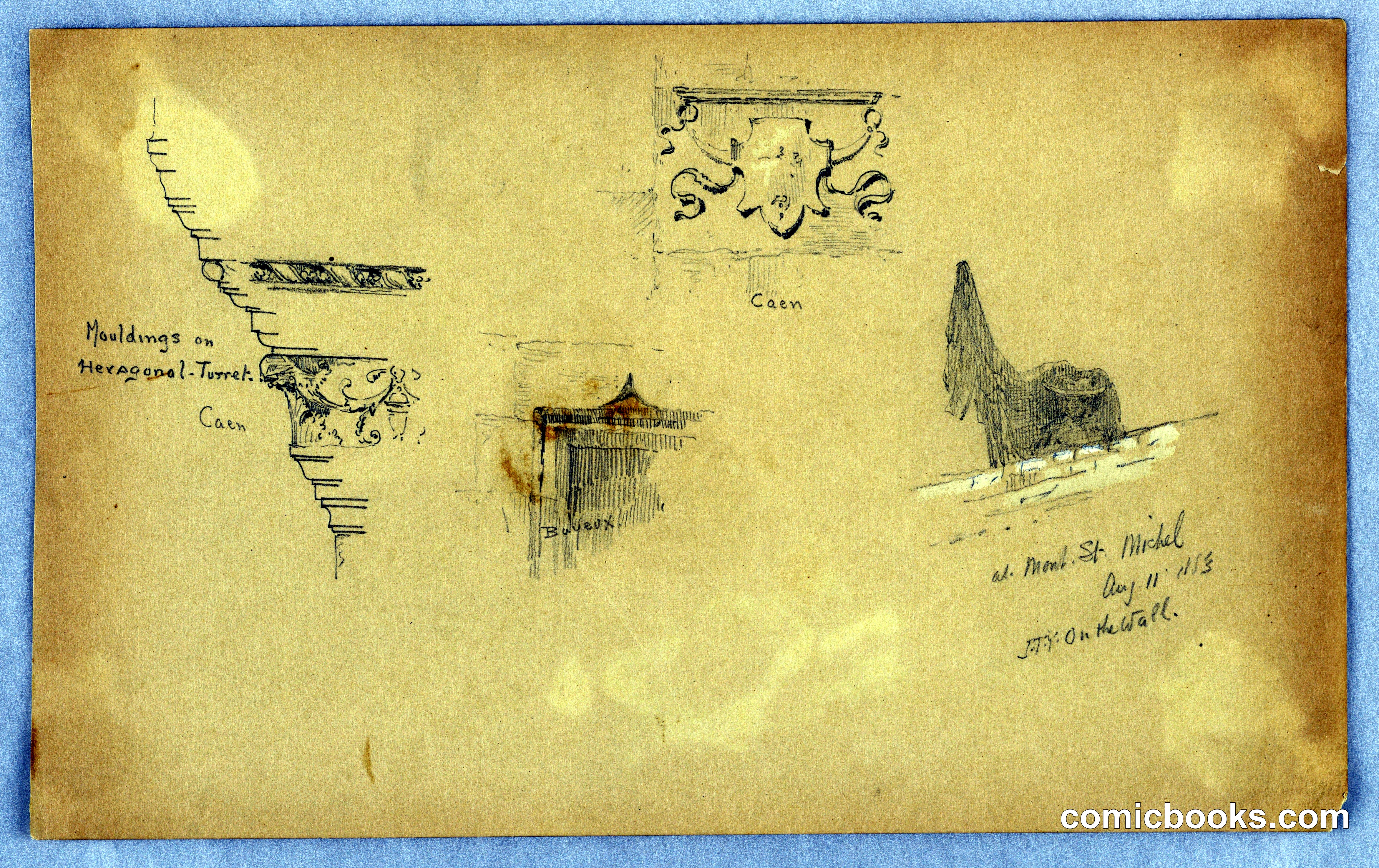 Architectural Details: Caern and Hexagonal Tower Studies