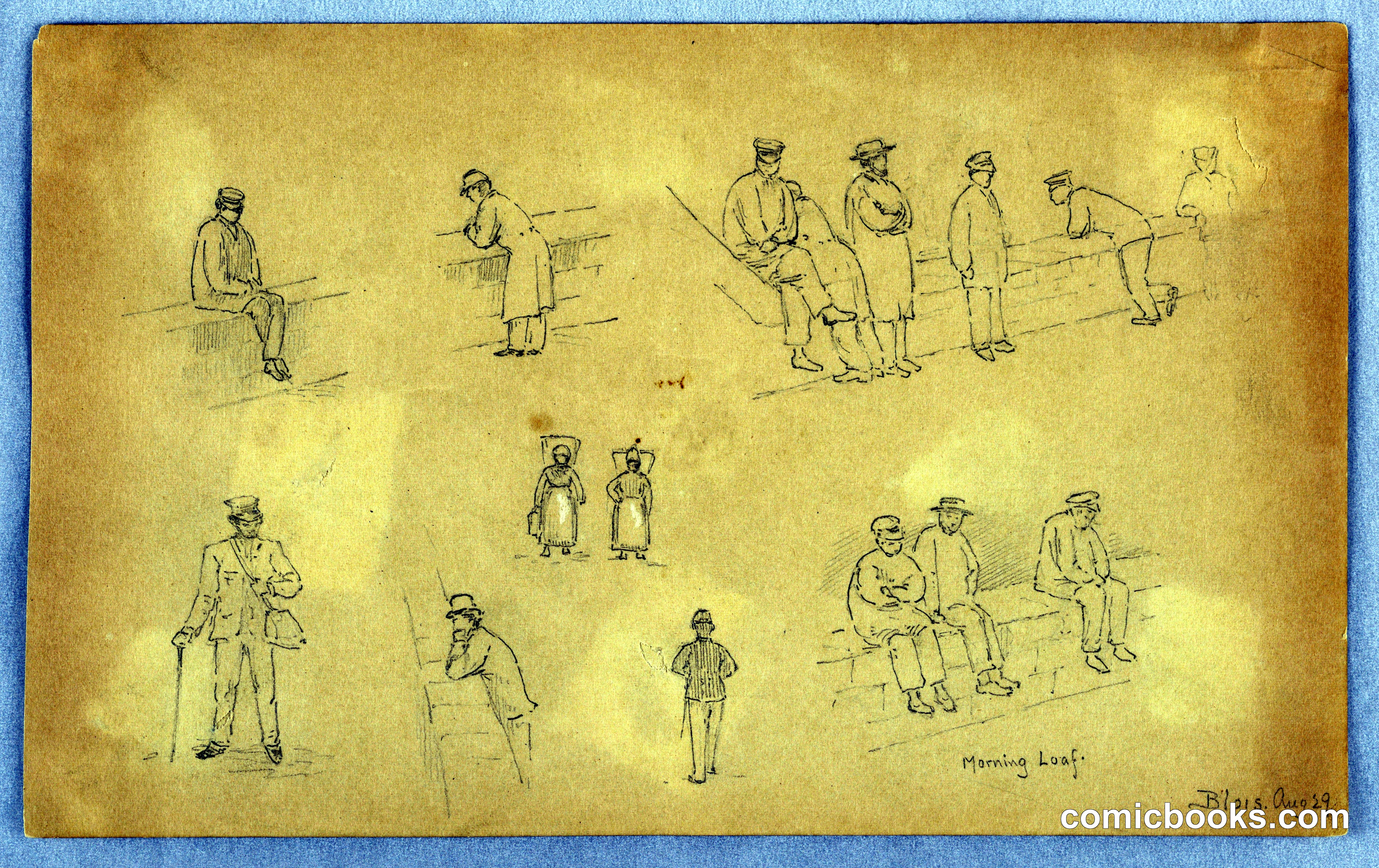 Figure Sketches at Blois