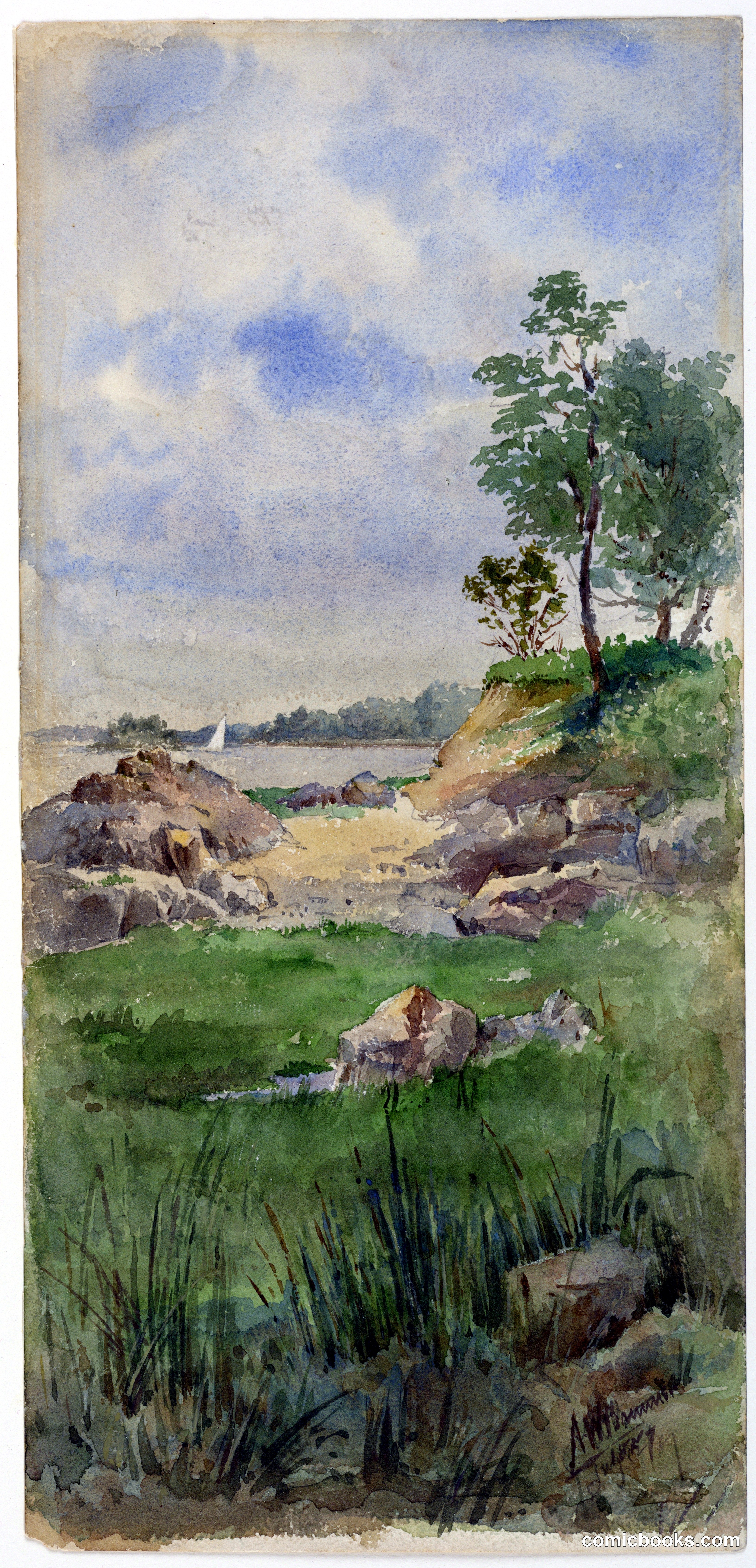 Landscape of Nantucket Island