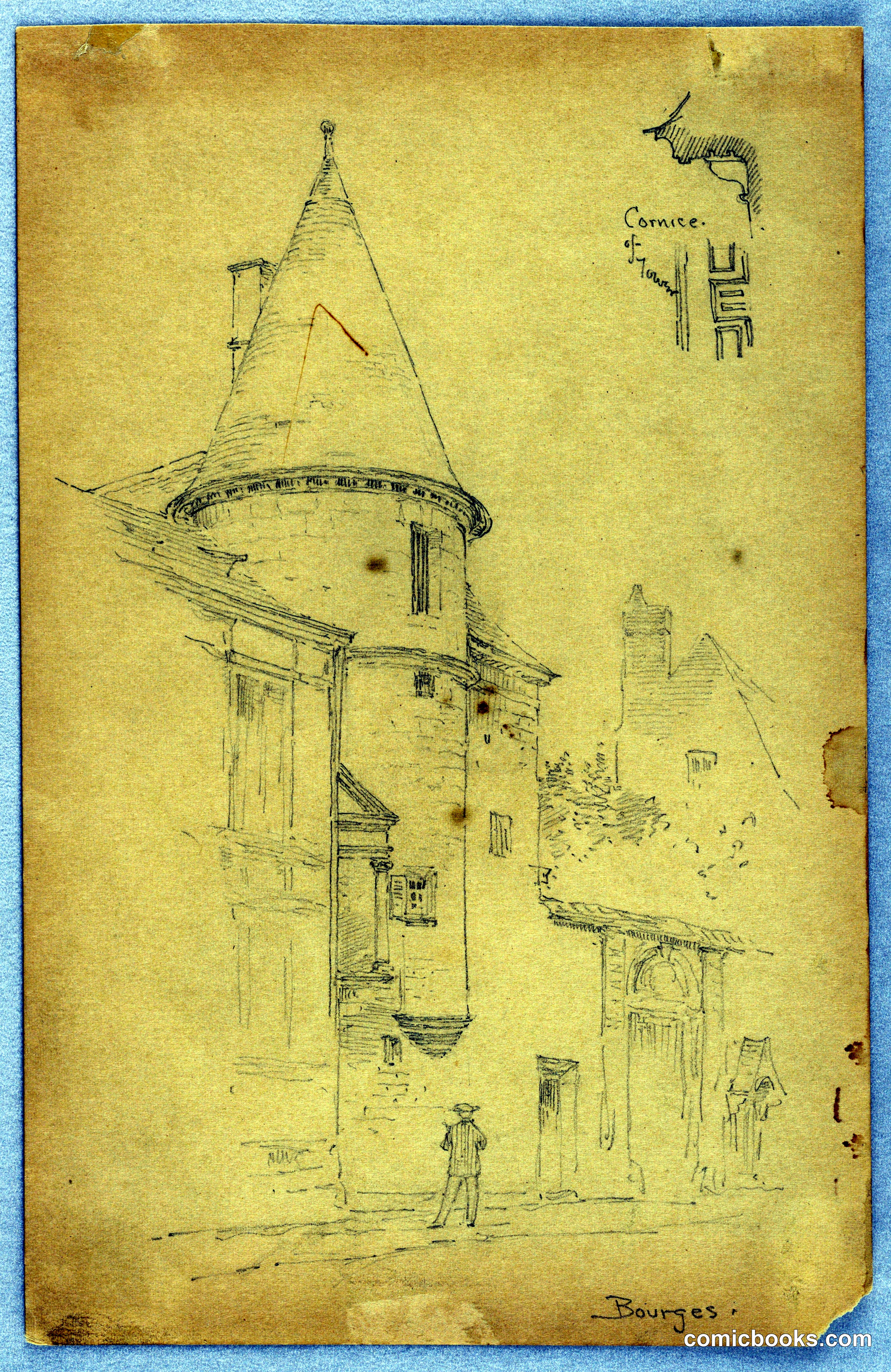 Sketch in Bourges