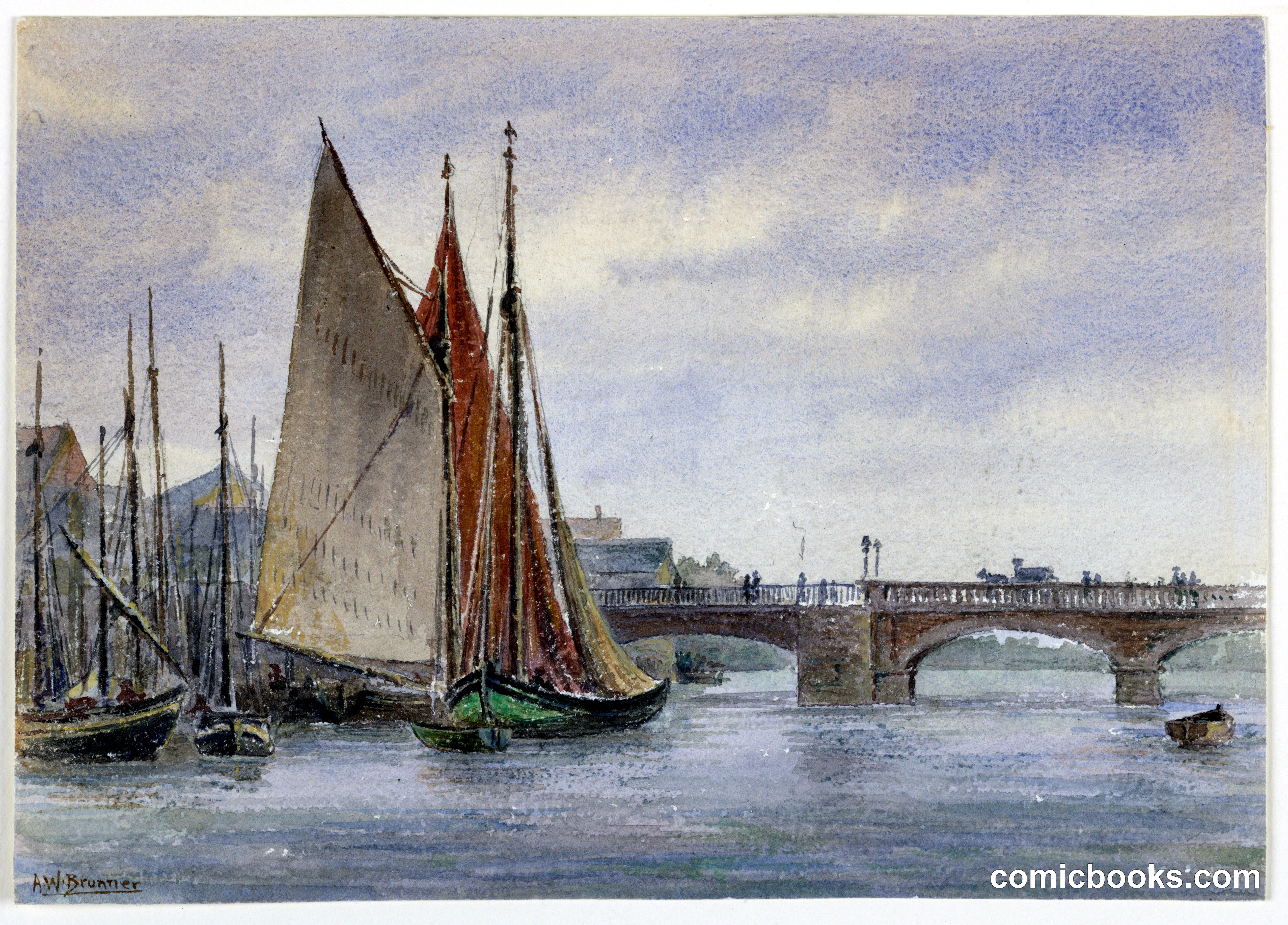 Boats in Trouville