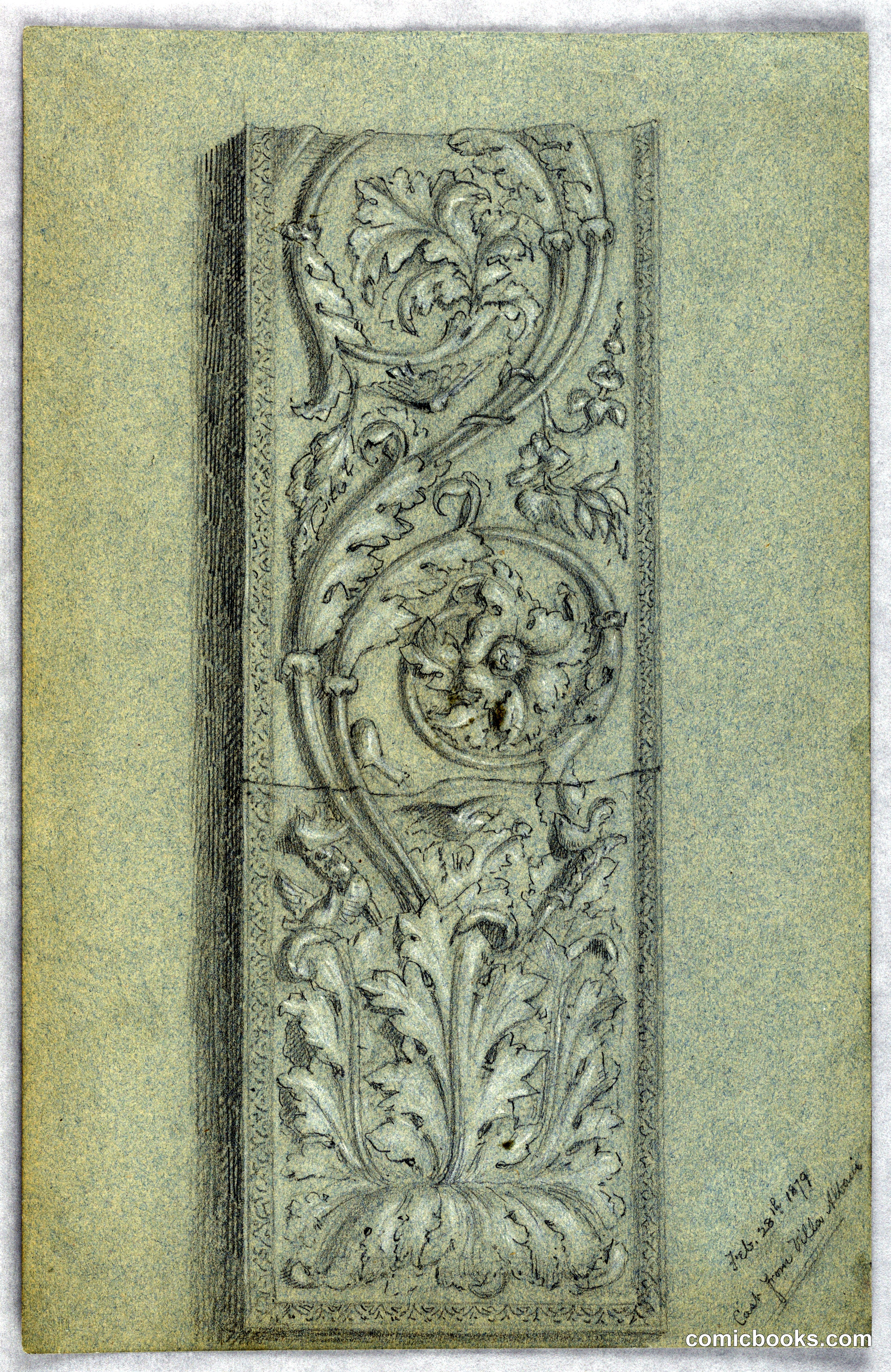 Cast from Villa Albani