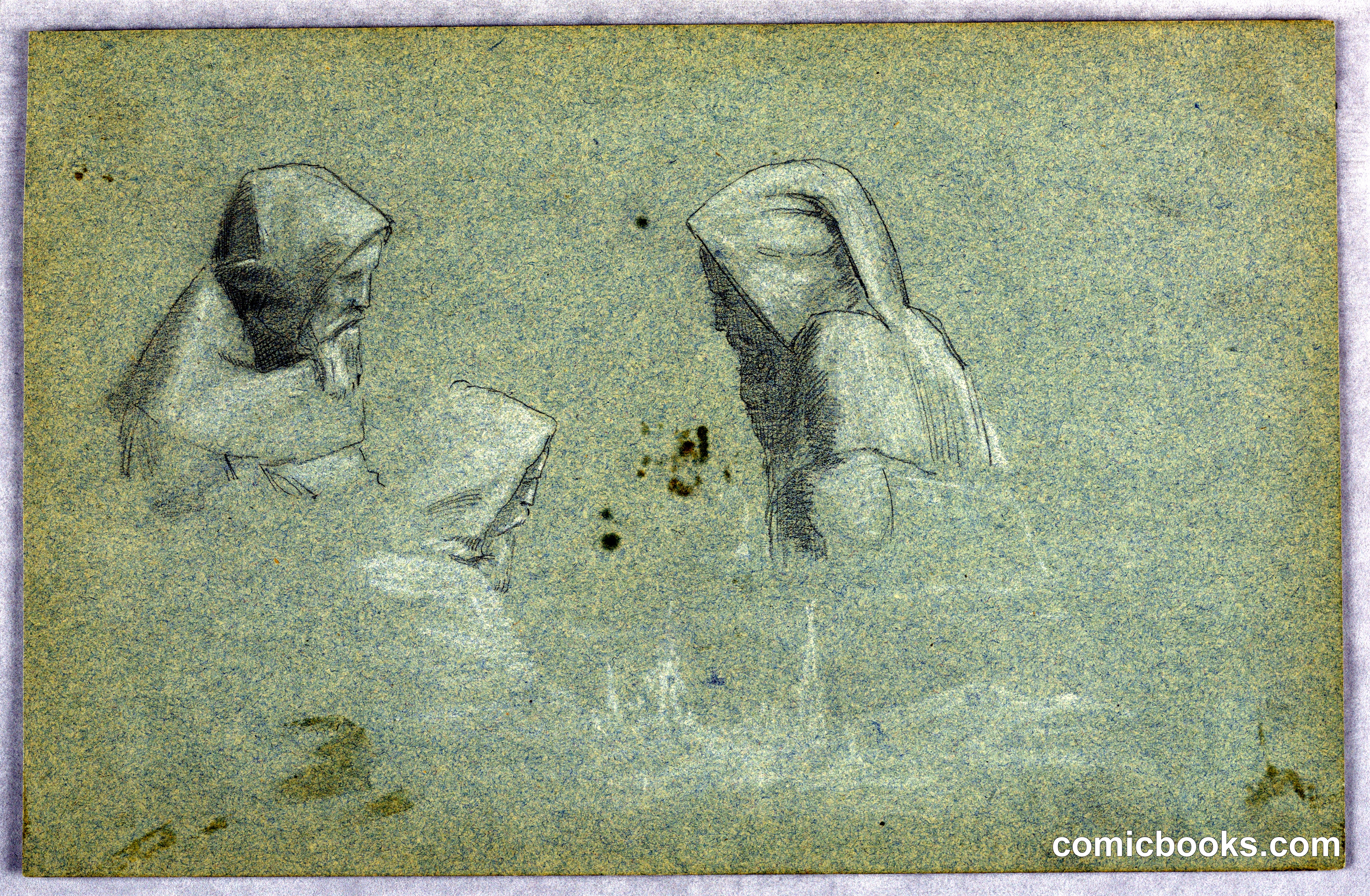 Three Studies of Man in a Habit
