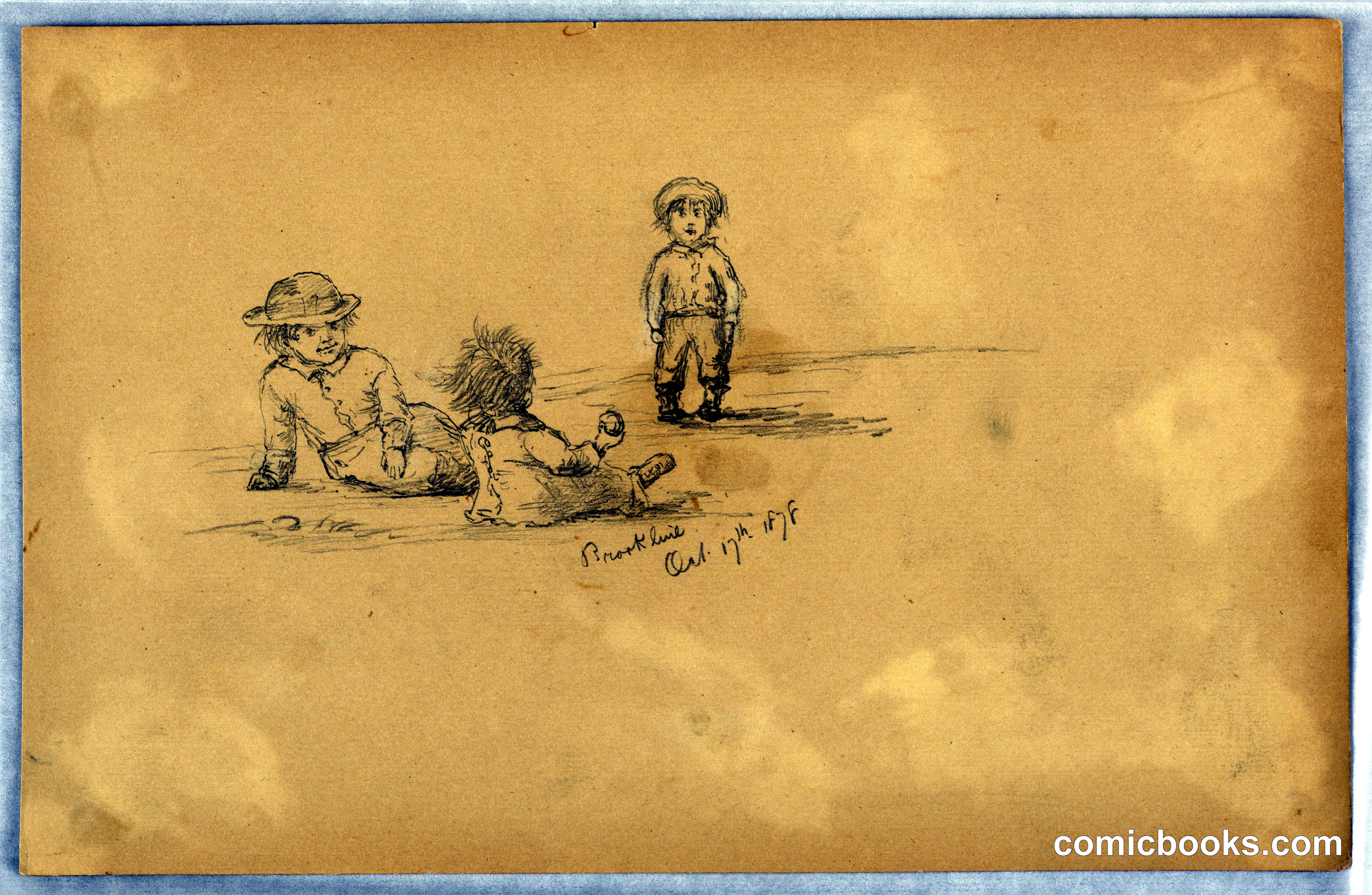 Sketch of Three Children