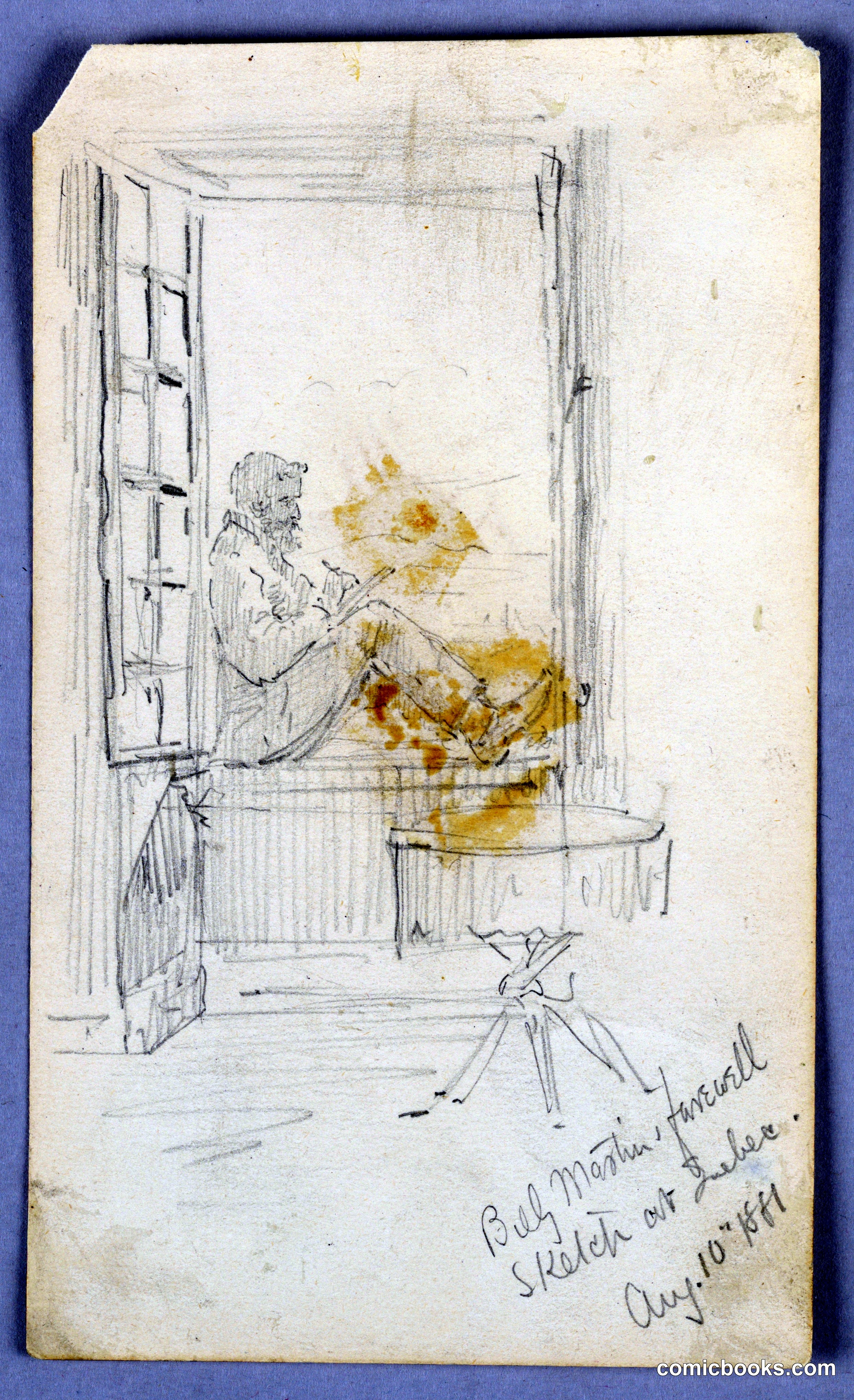 Billy Martin – Farewell Sketch at Quebec
