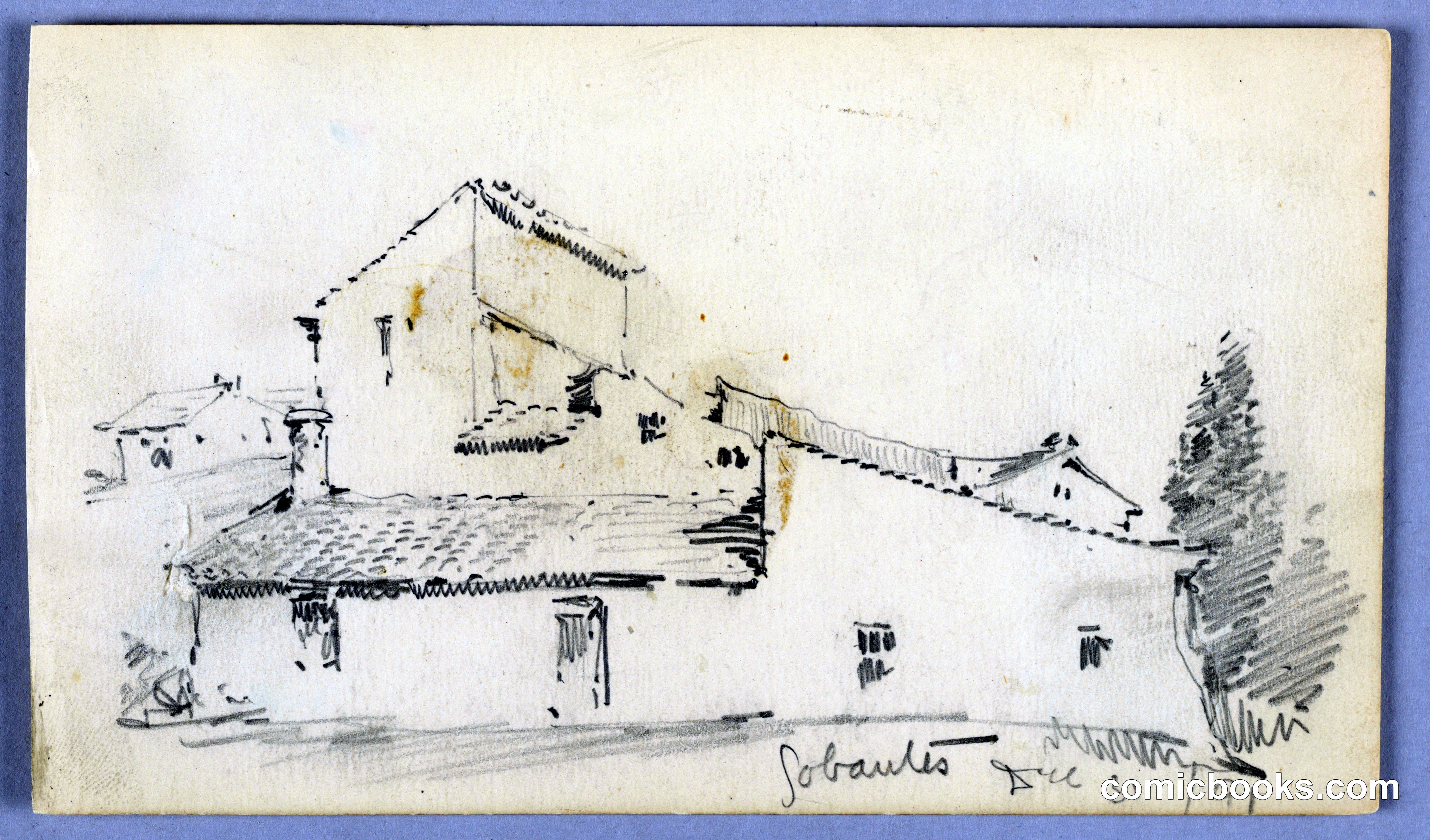 Architectural Sketch: House Study