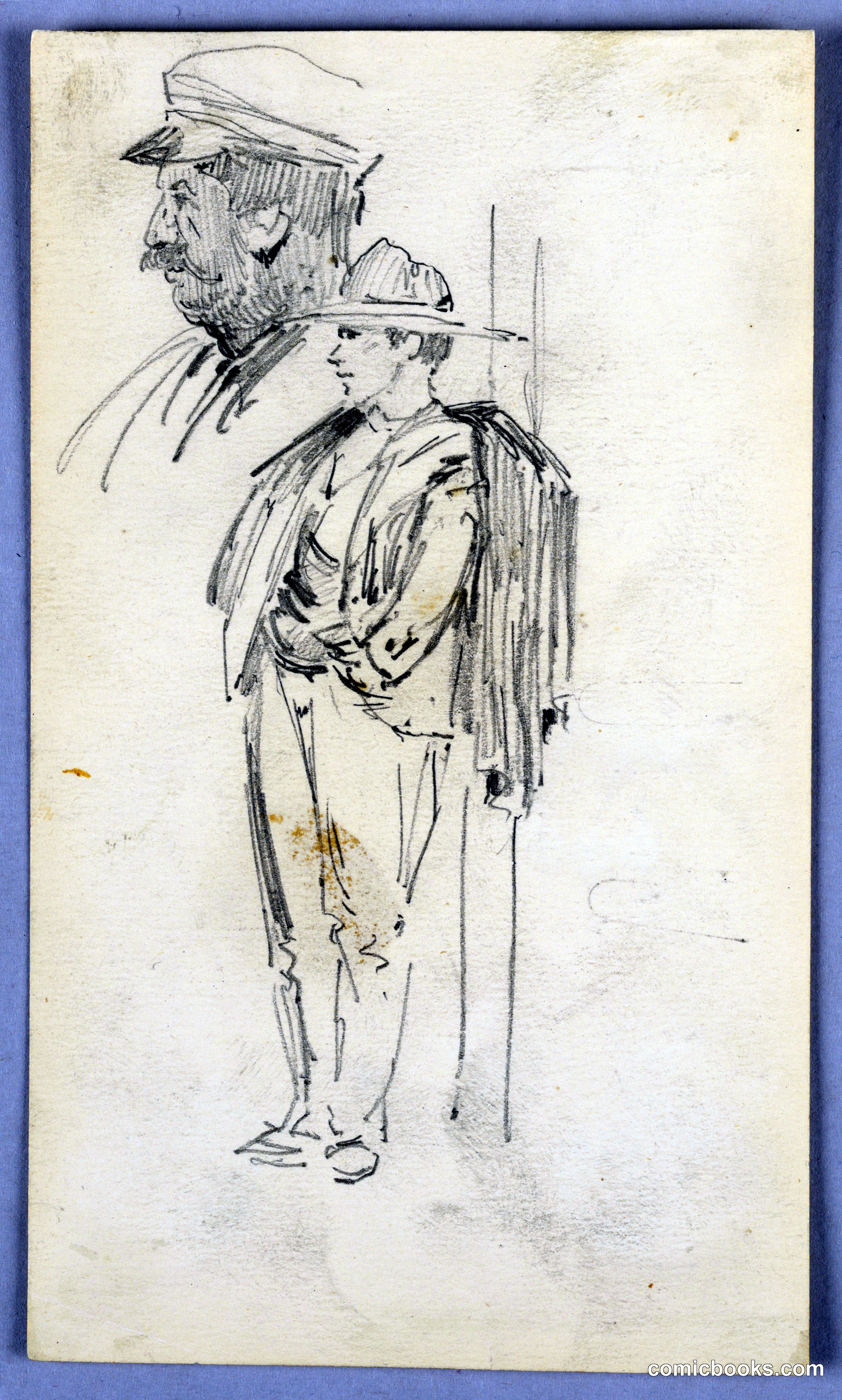 Two Sketches of Men