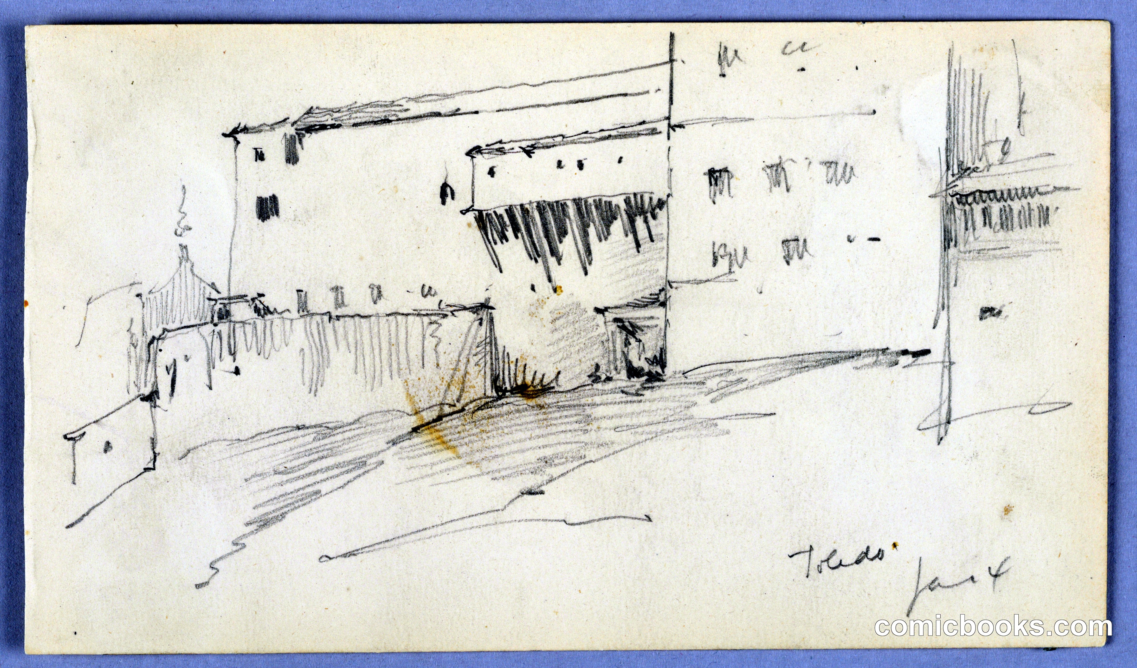 Architectural Sketch: Residential Interior