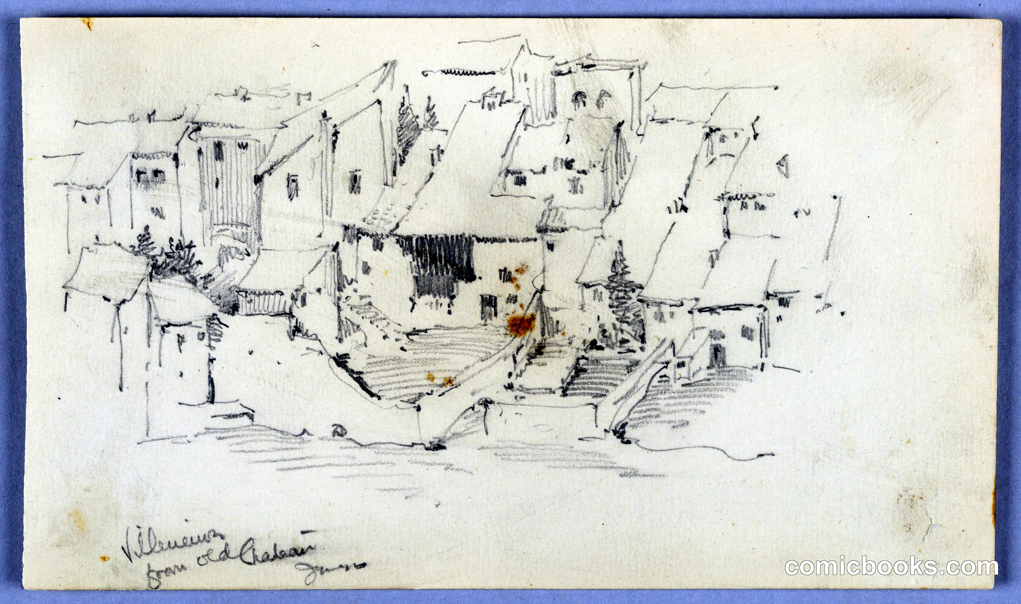 Villeneuve from Old Château