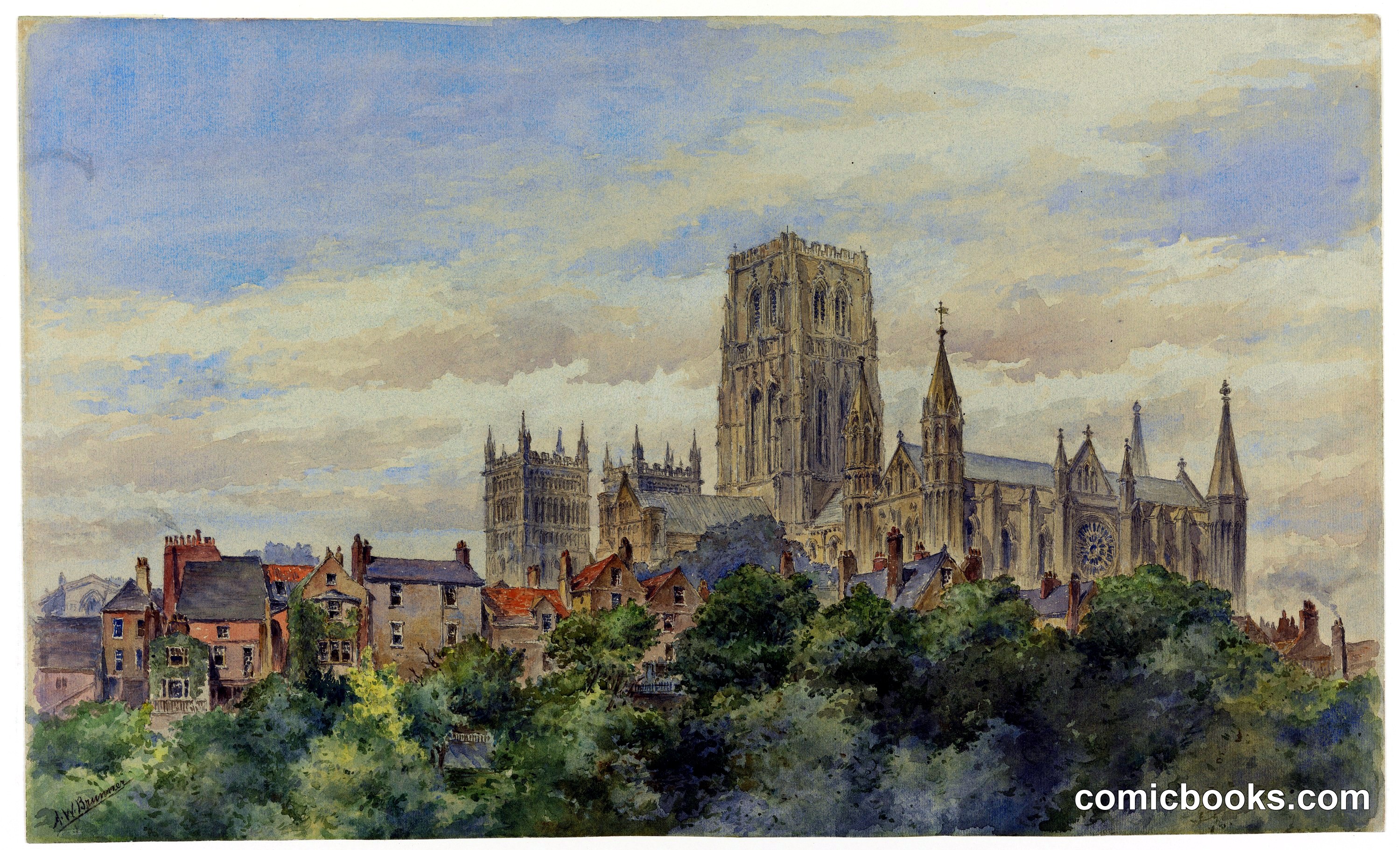 View of Durham Cathedral