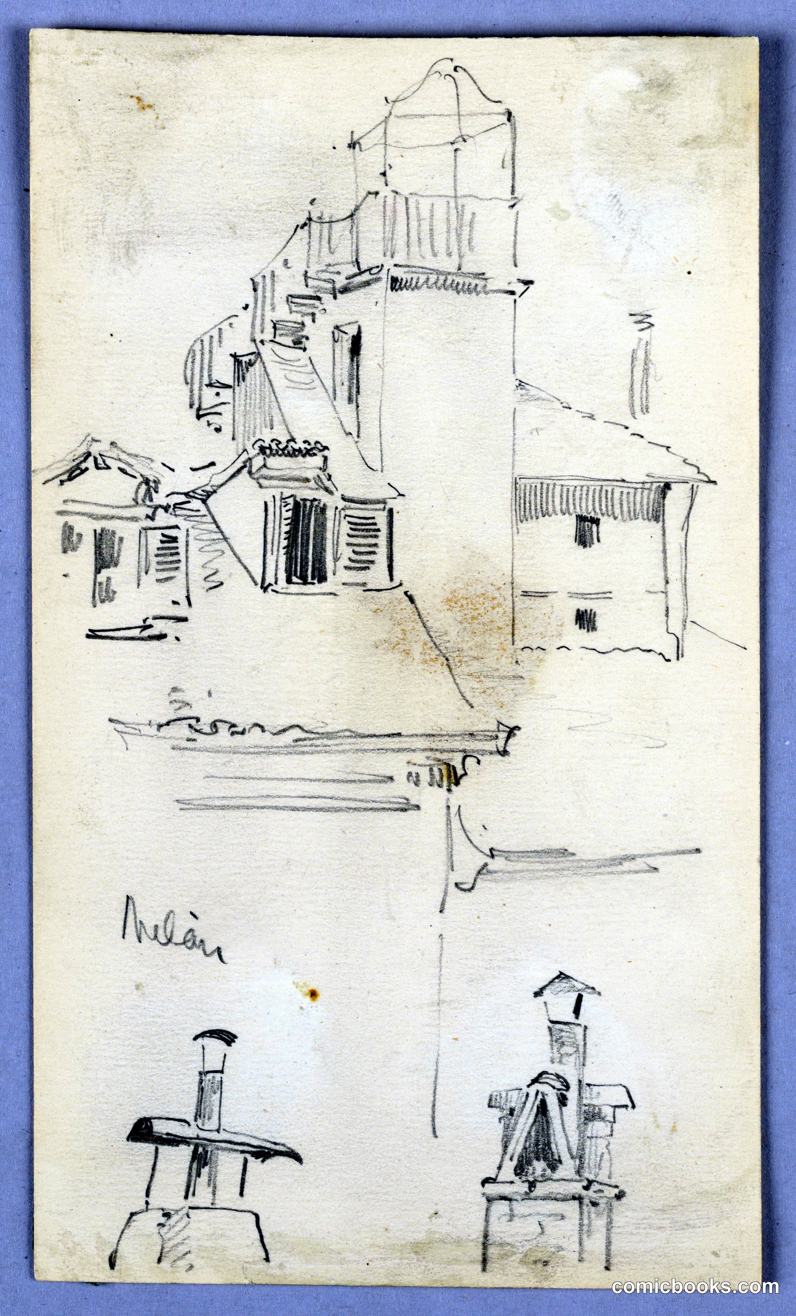 Sketches in Milan