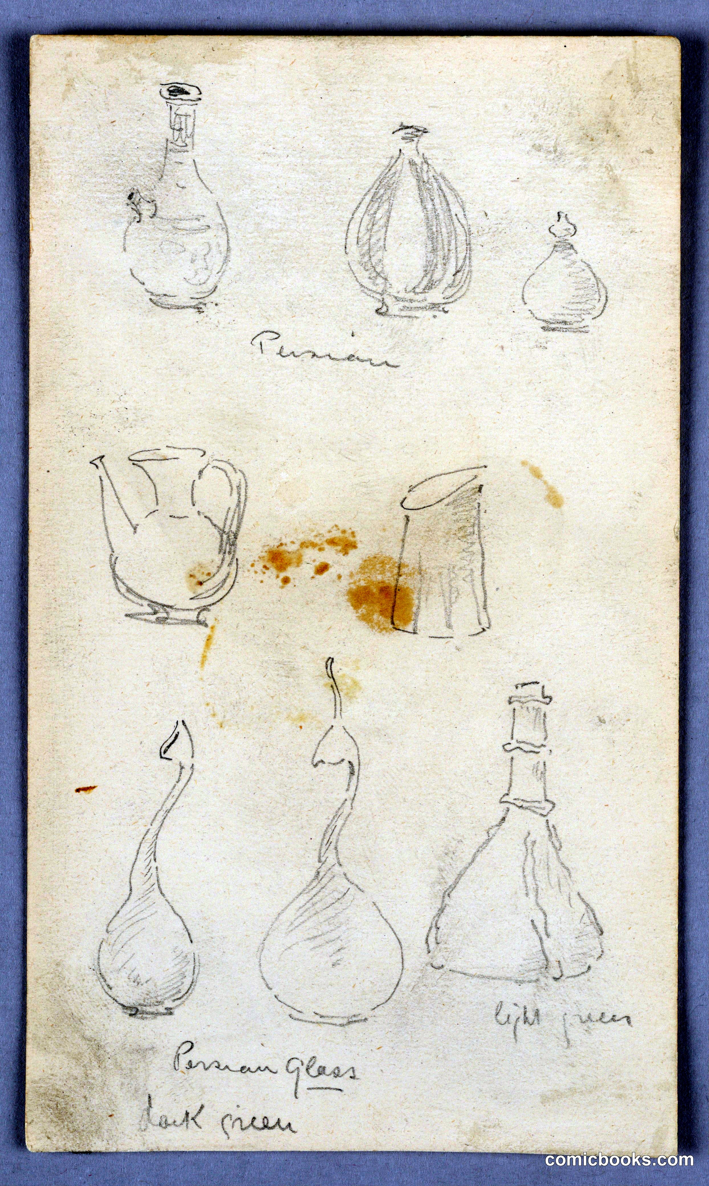 Pottery and Glass Design Studies