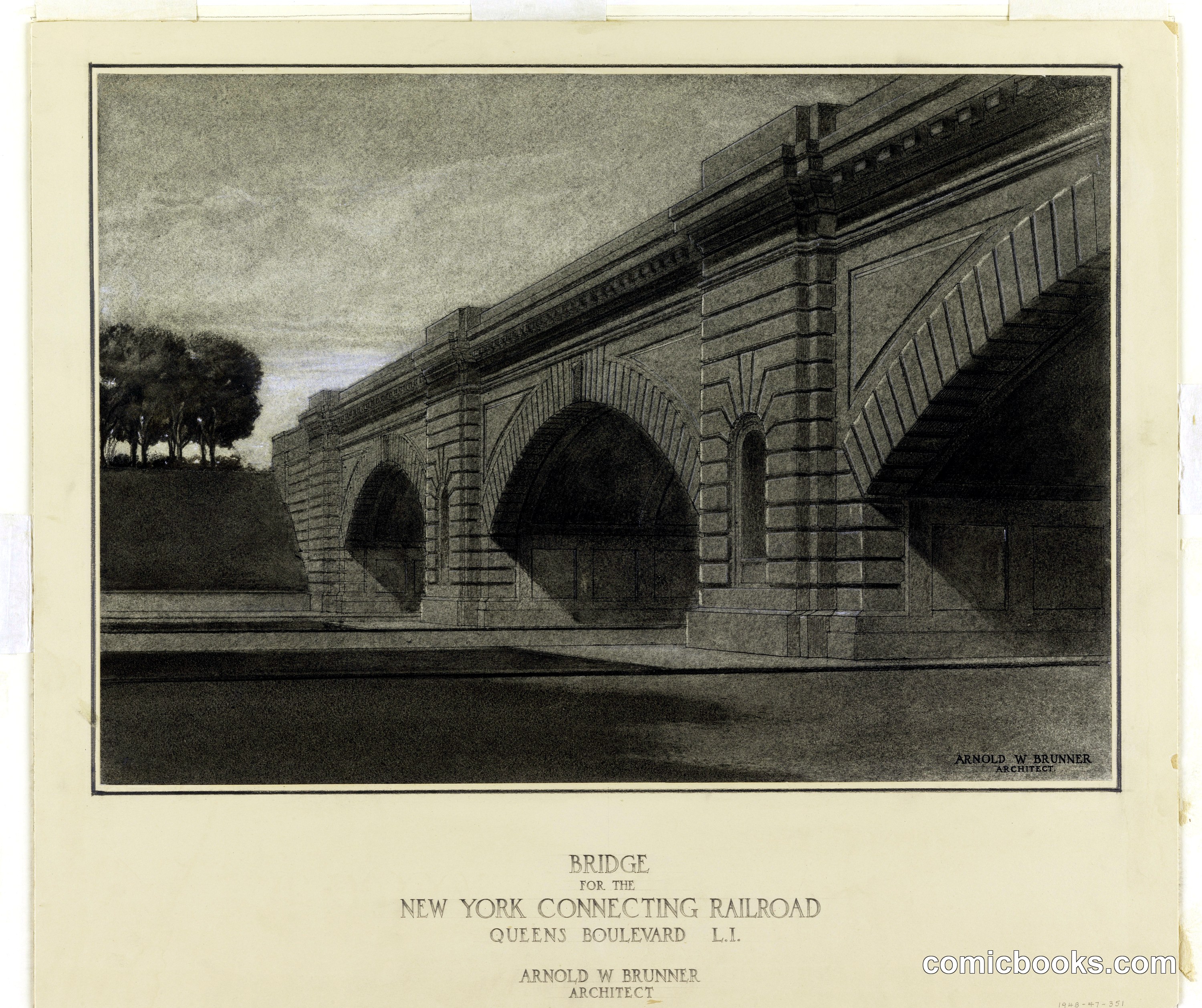 Bridge for the New York Connecting Railroad