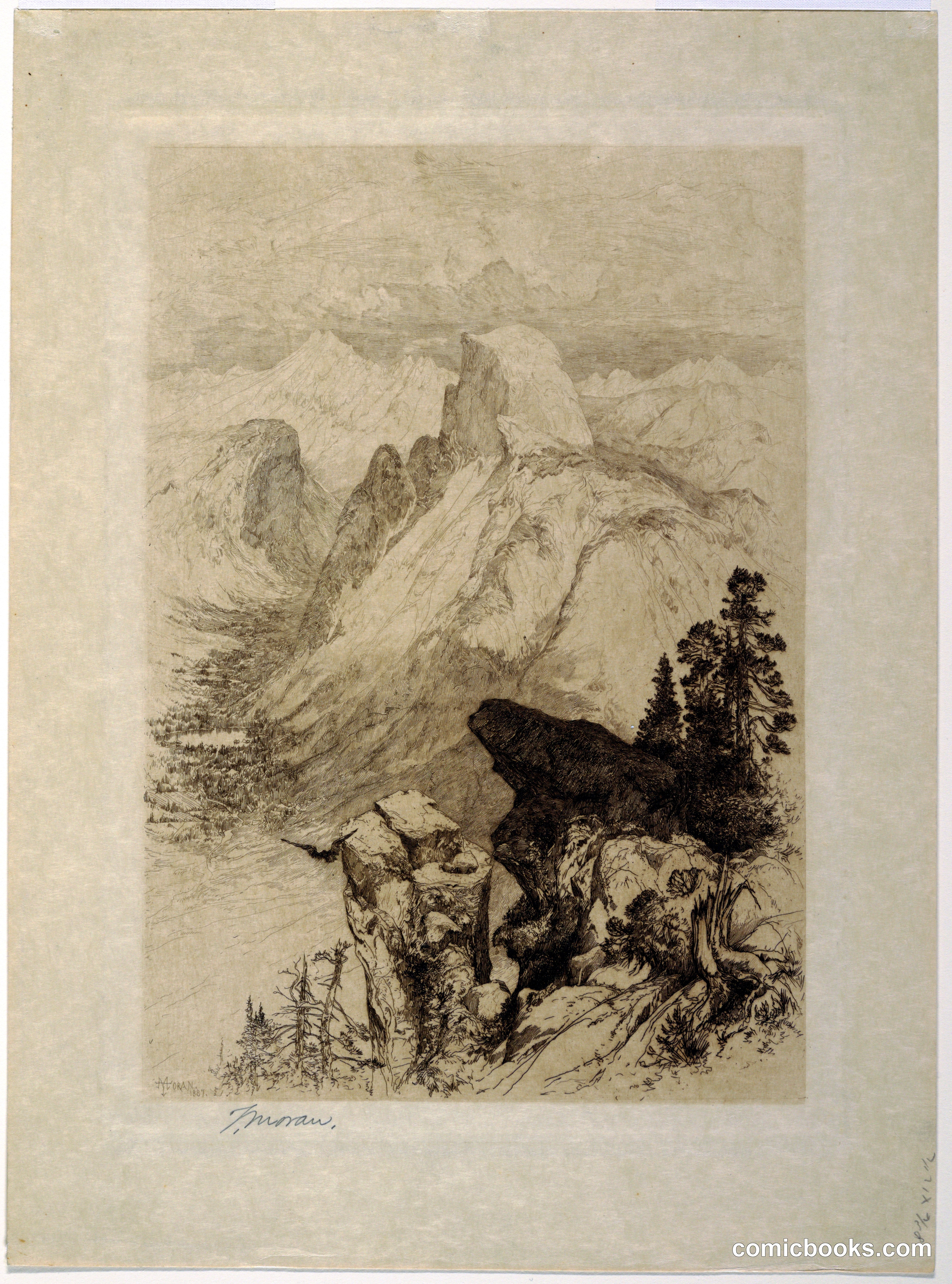 The South Dome, Yosemite Valley