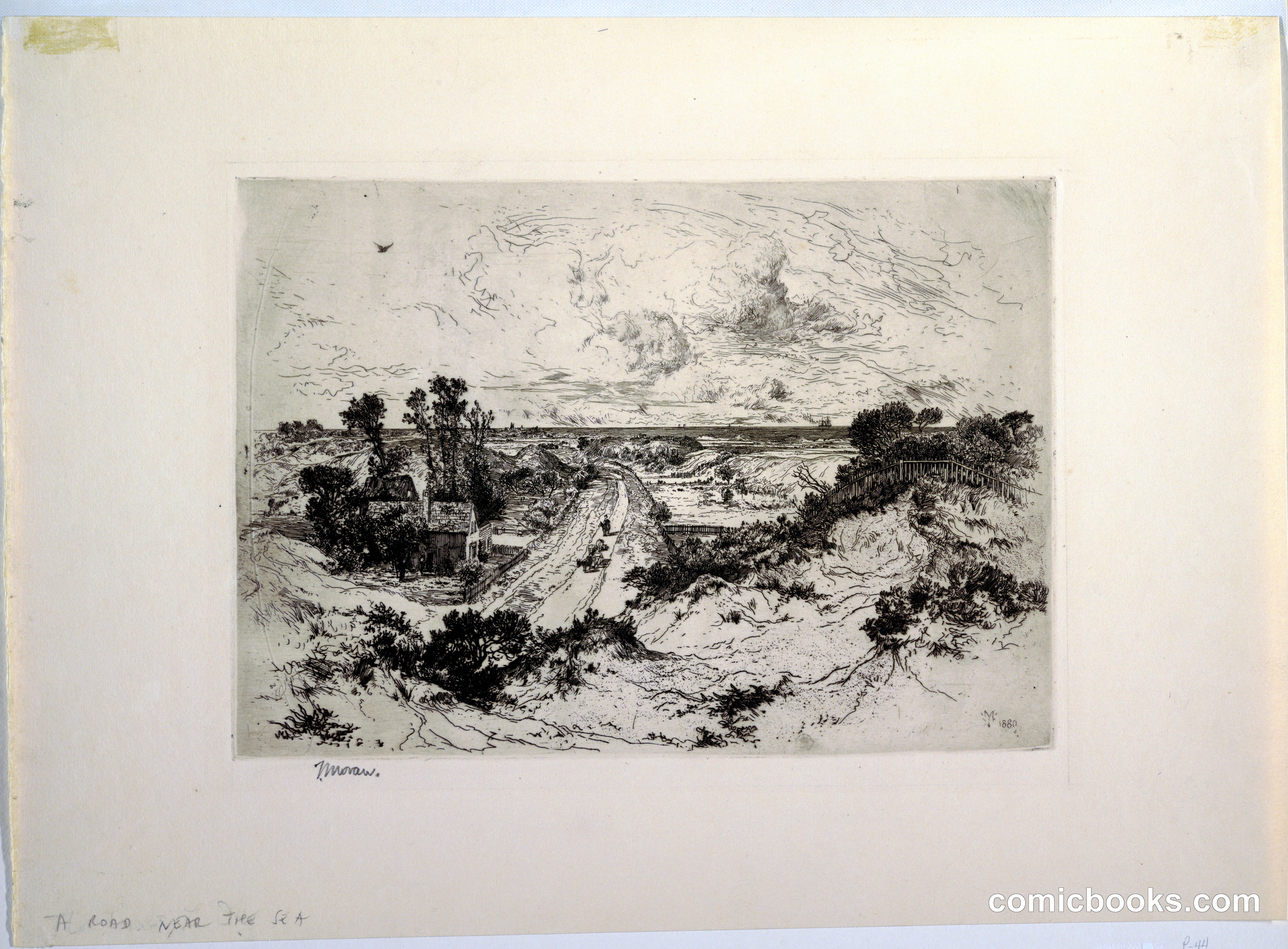 A Road Near the Sea, Easthampton, New York