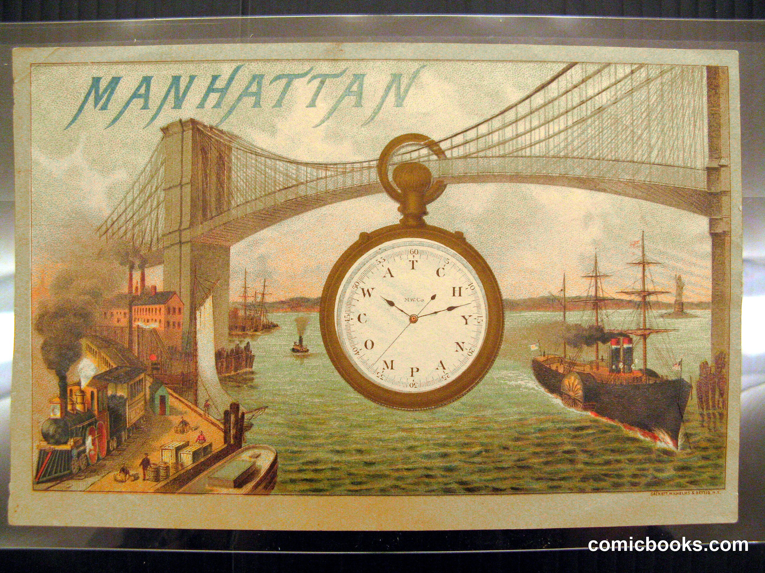 Manhattan Watch Co. Advertisement