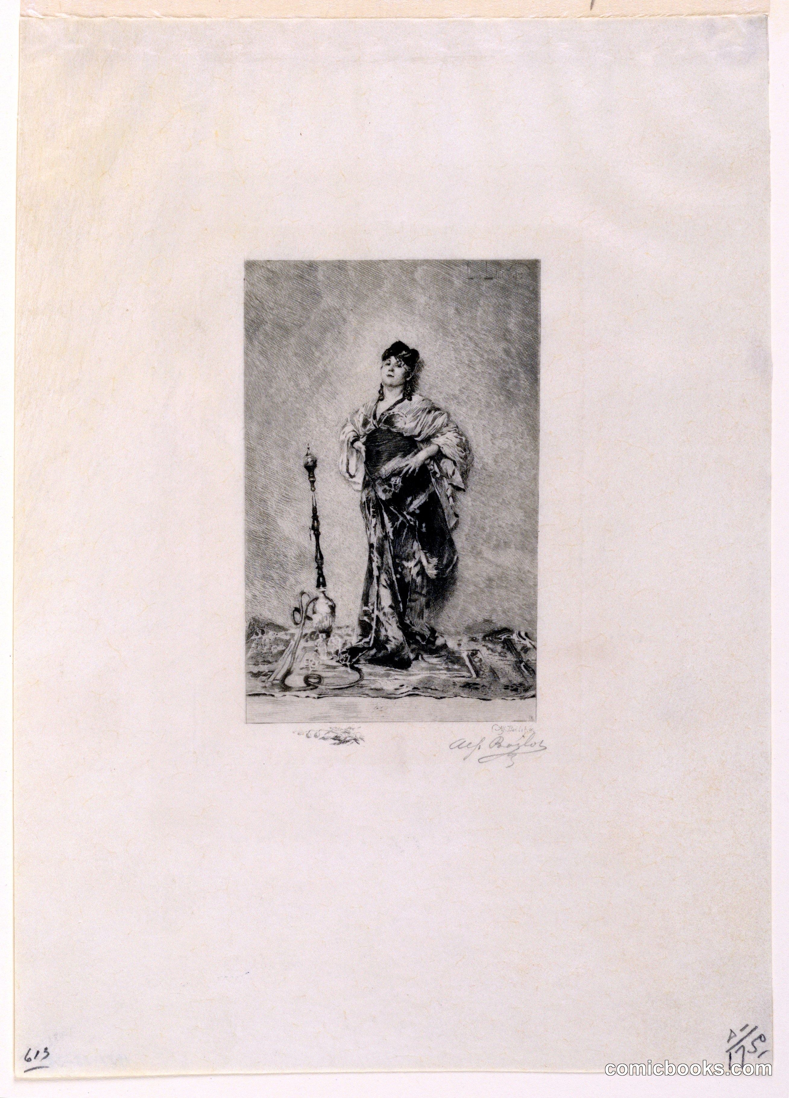 Standing Turkish Lady