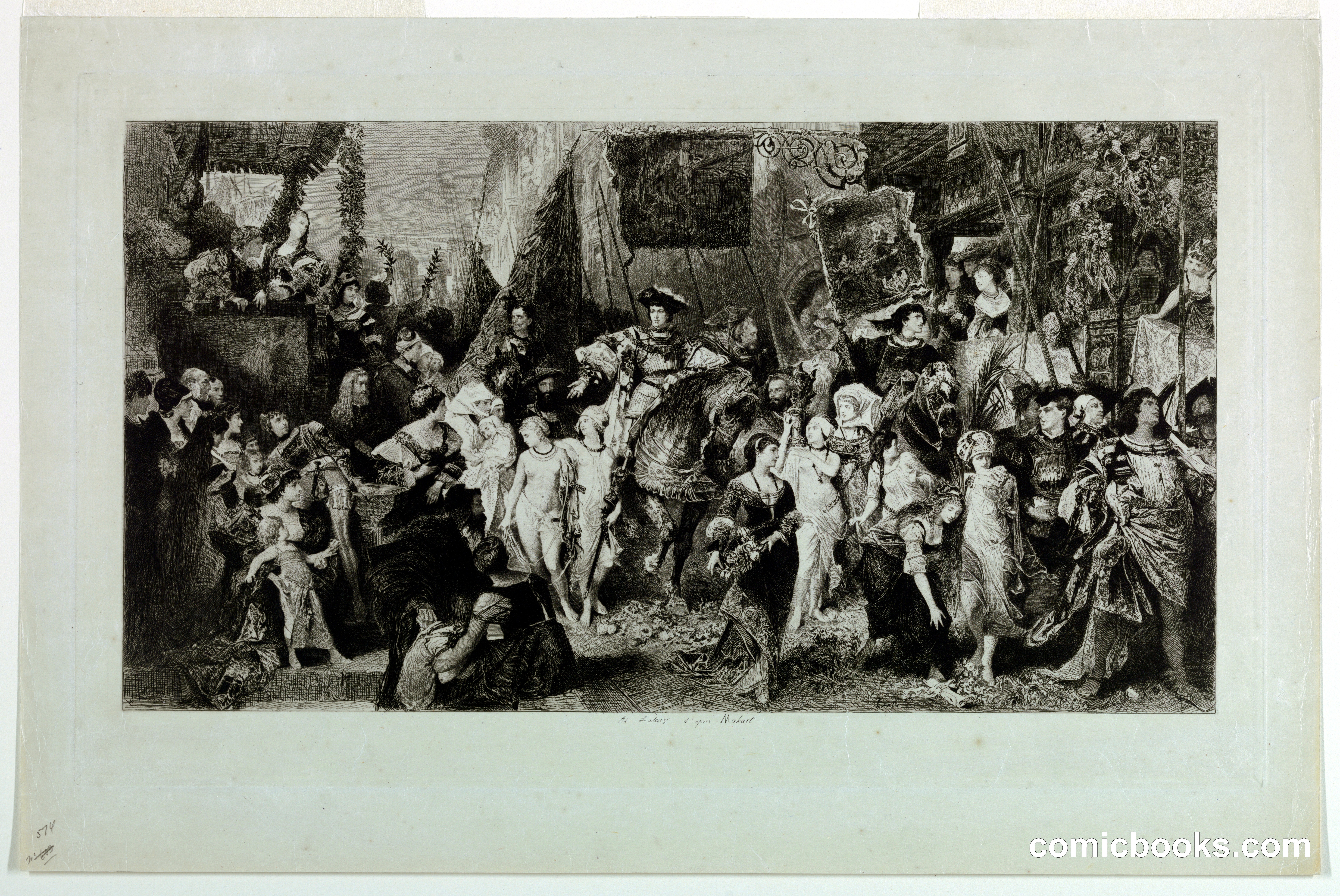 The Entrance of Charles V Into Antwerp