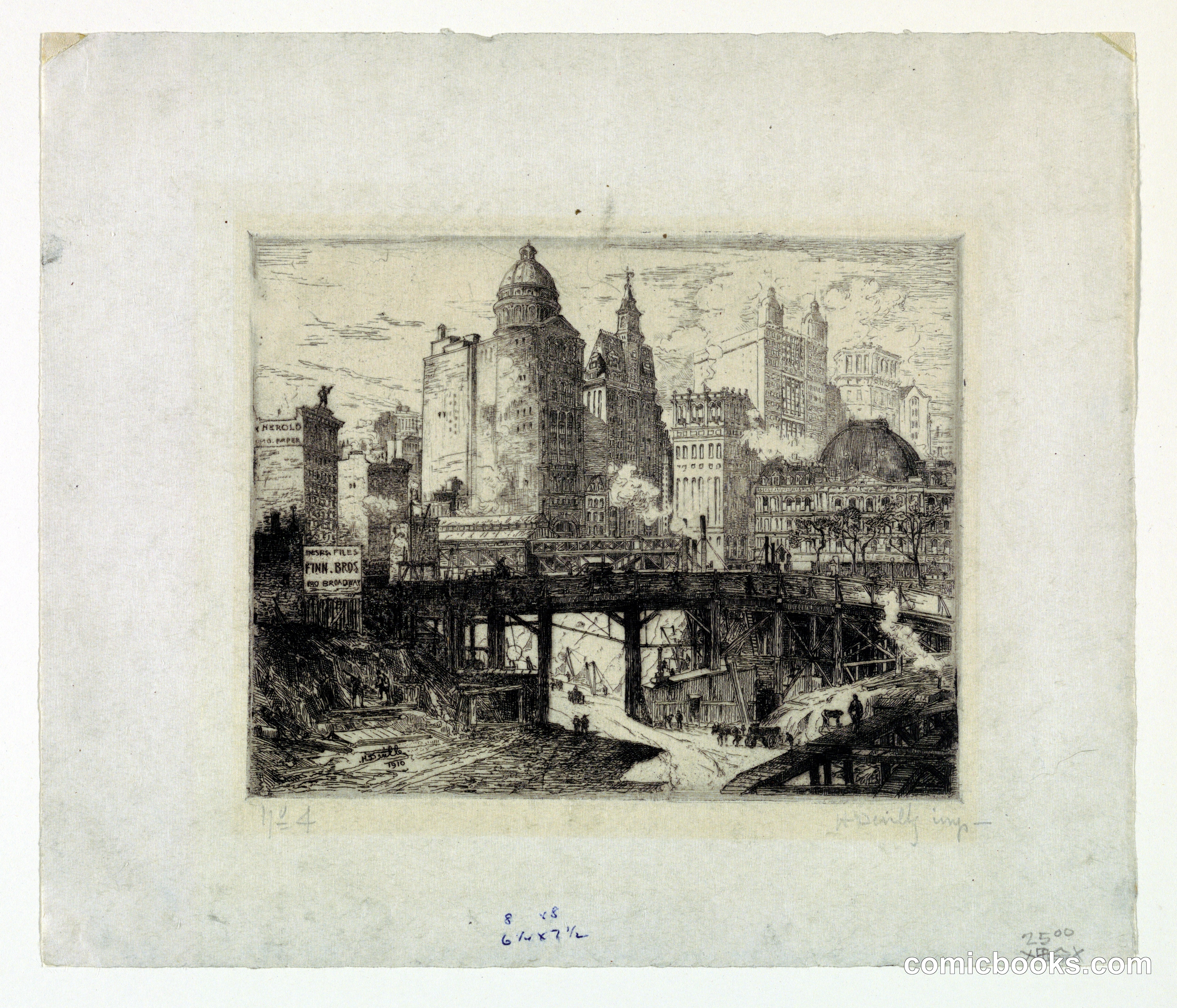 Excavation for the Municipal Building