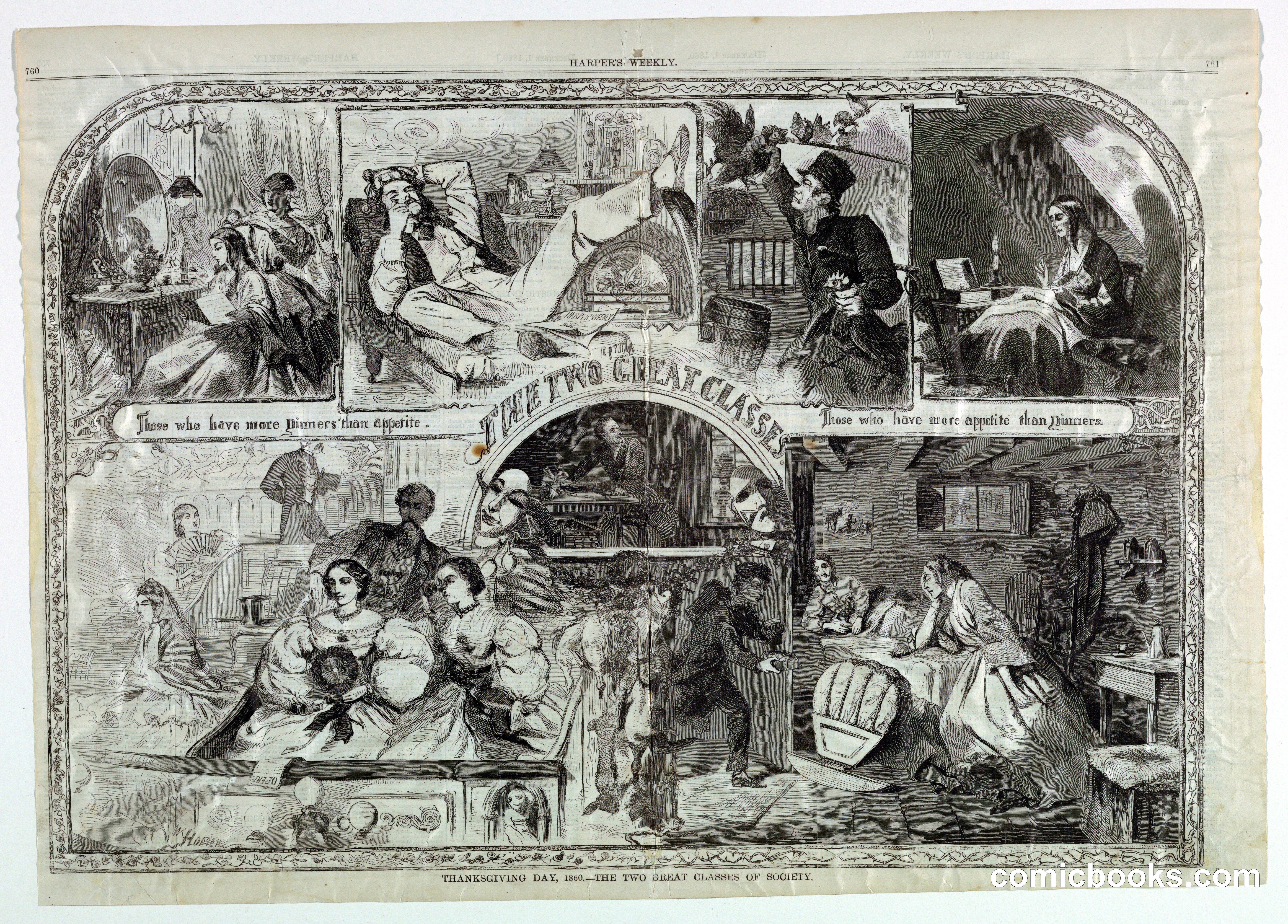 Thanksgiving Day, 1860—The Two Great Classes of Society