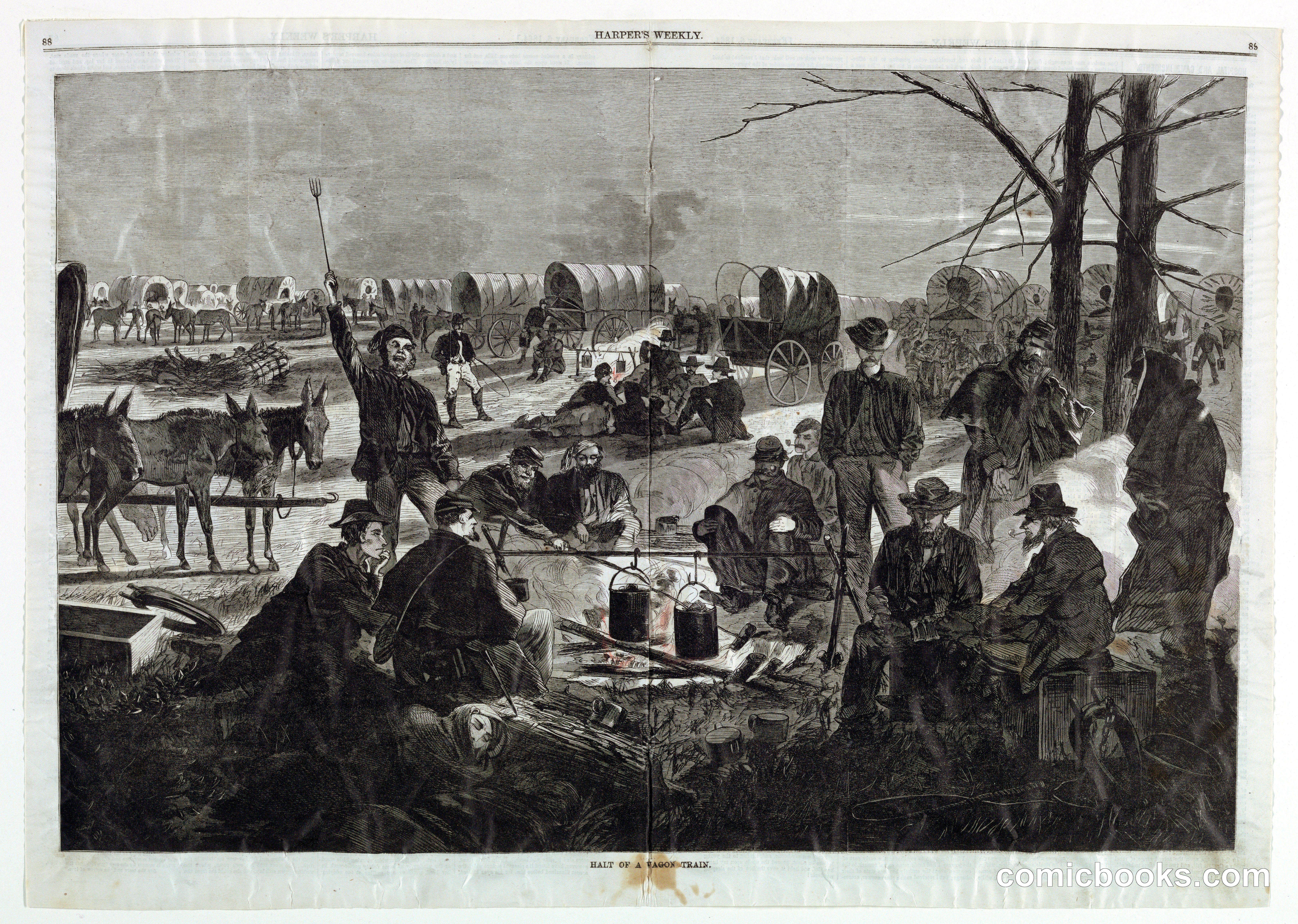 Halt of a Wagon-Train