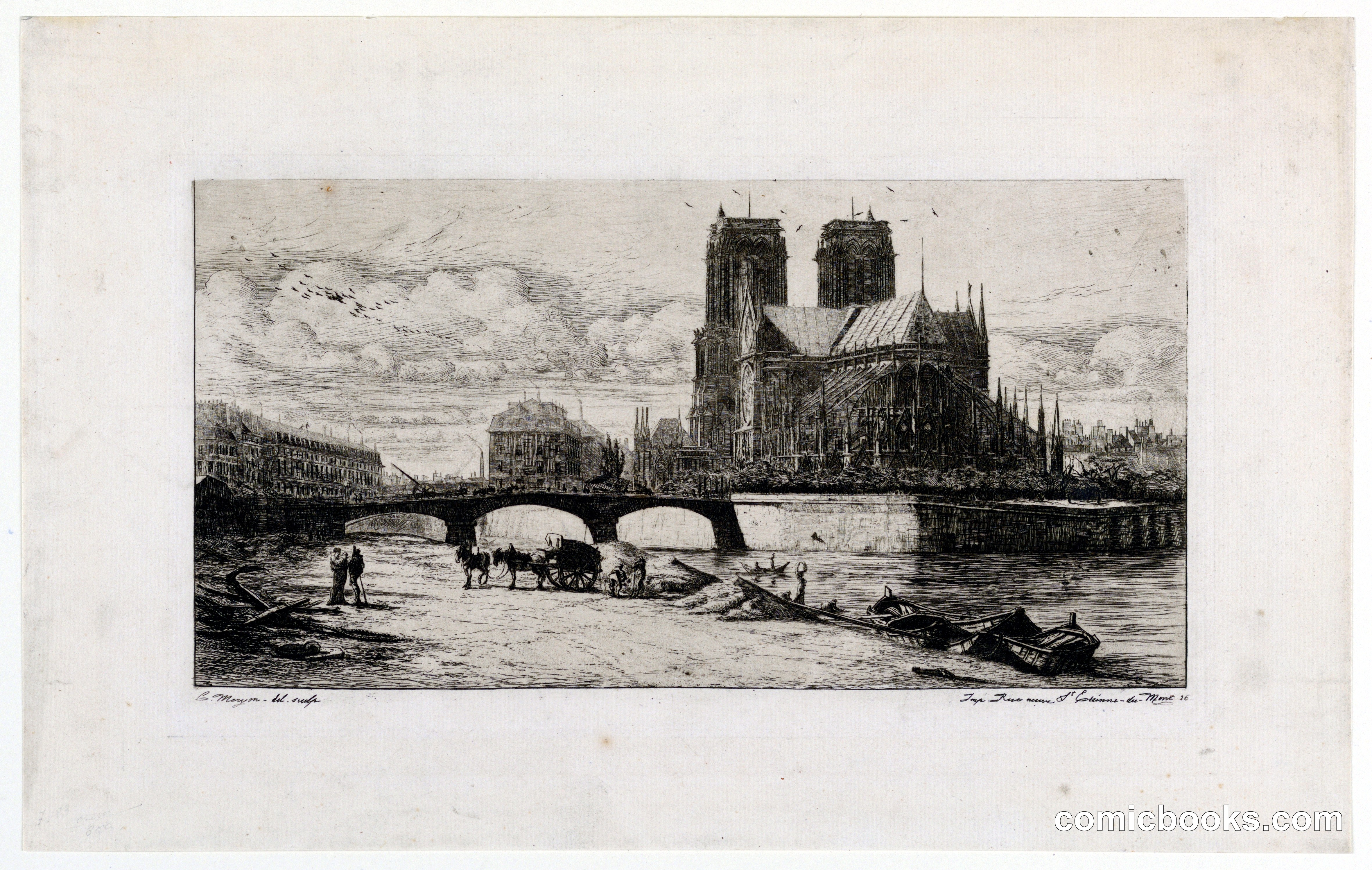 L'Abside de Notre Dame de Paris
