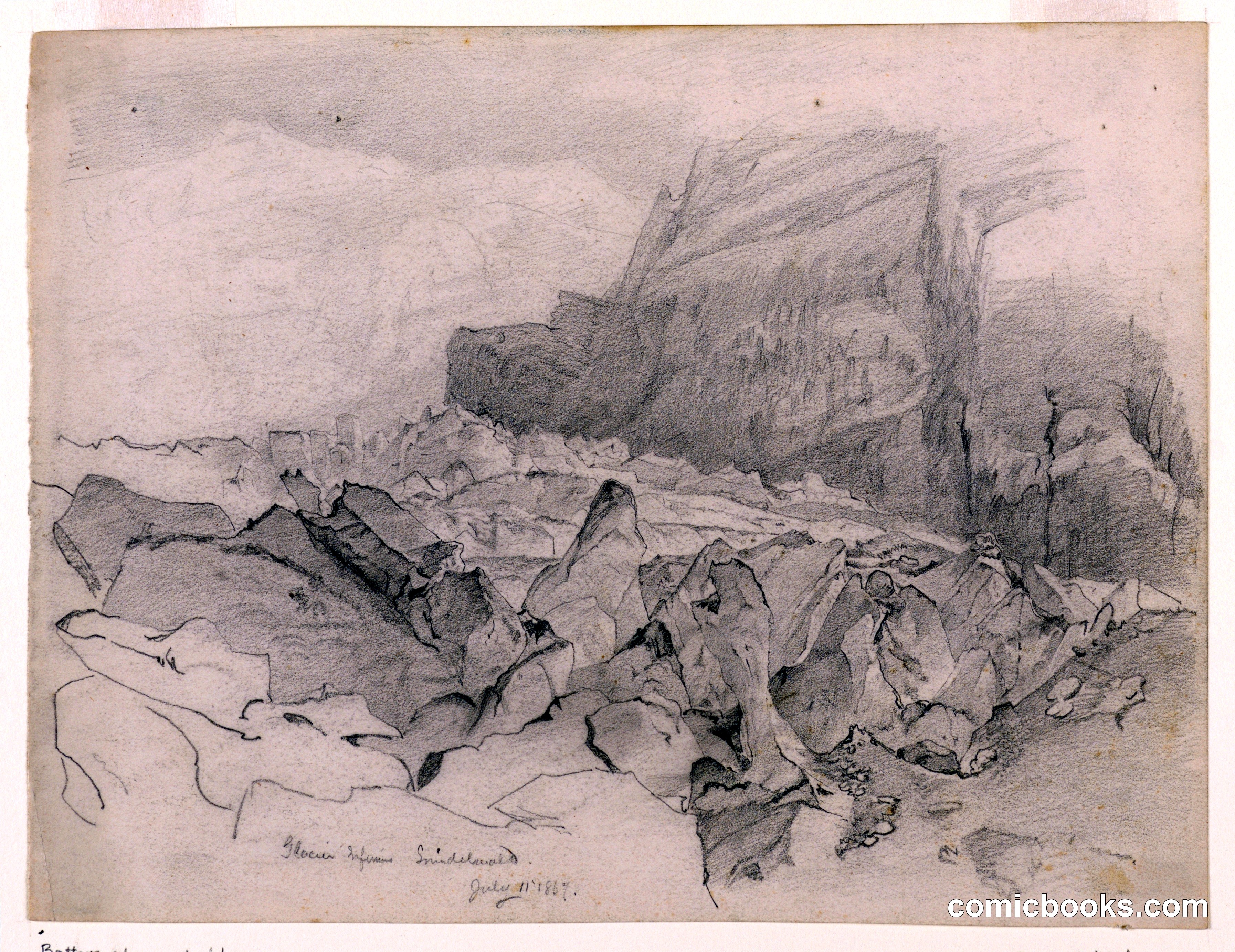 Landscape, Grindelwald, Switzerland
