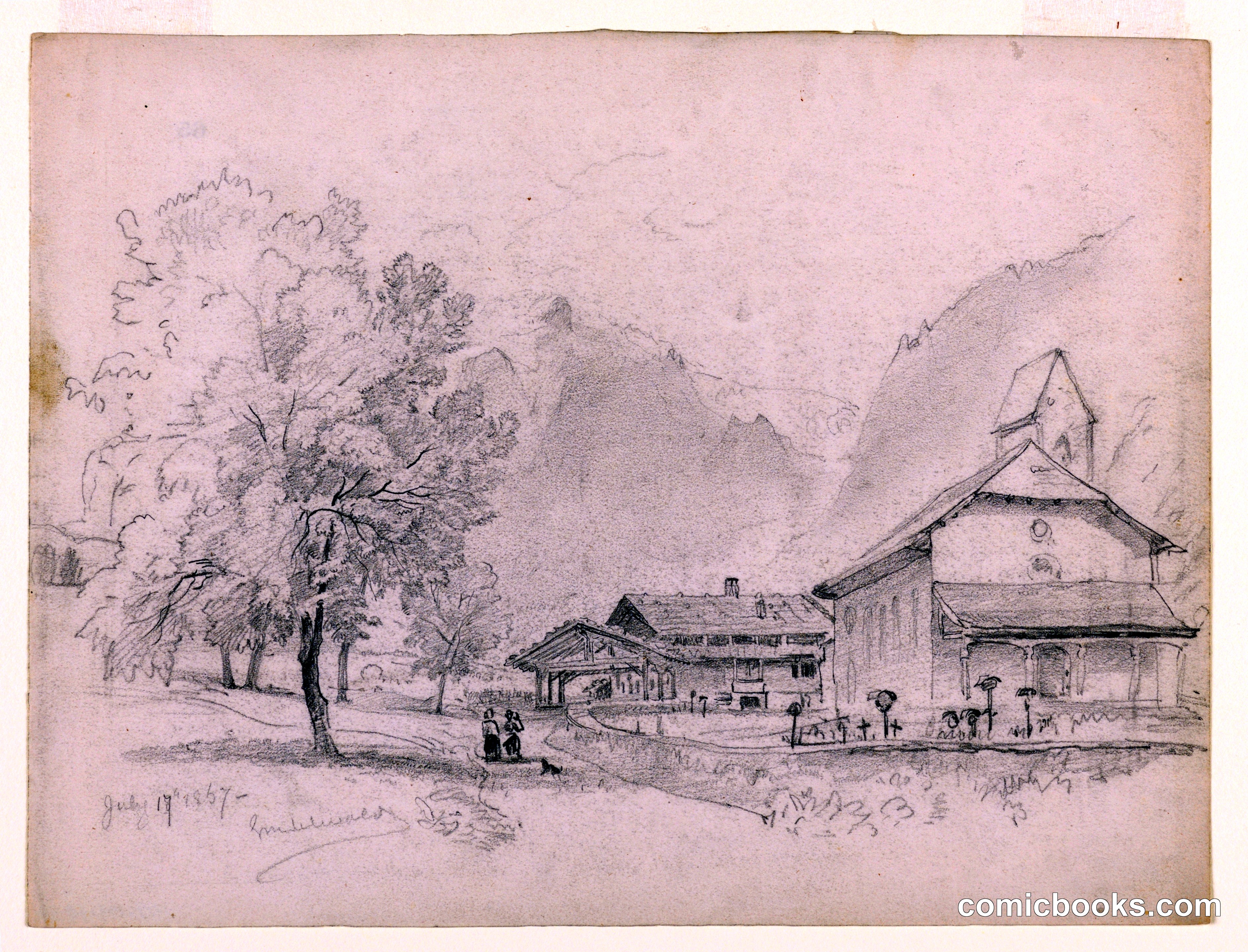 Landscape, Grindelwald, Switzerland